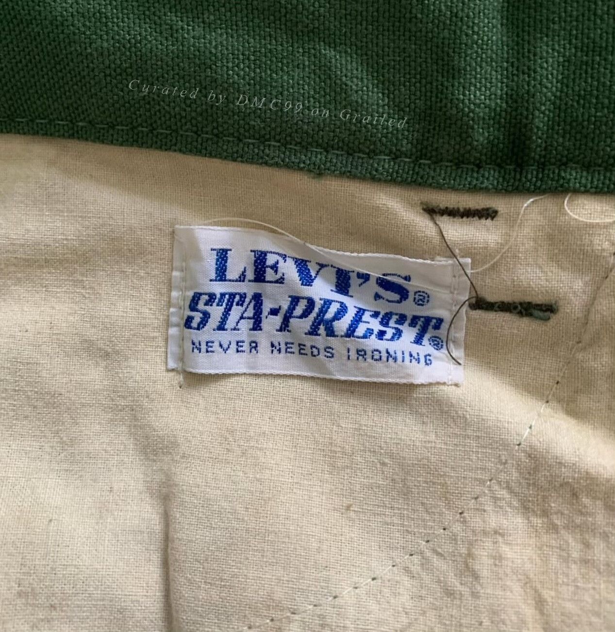 Levi's Vintage 1970s Levi's Sta-Prest Pants Size US 28 / EU 44 - 6 Thumbnail