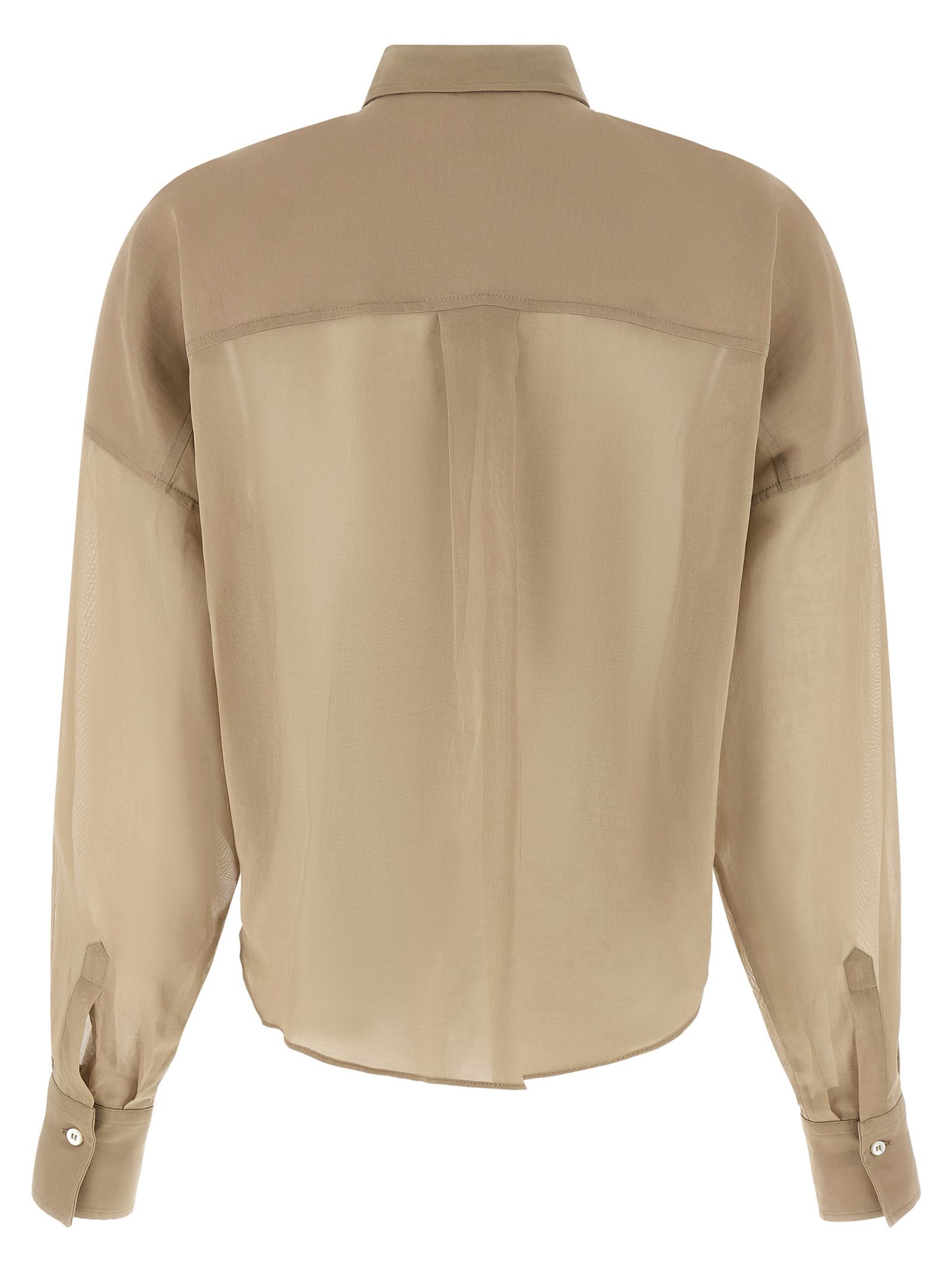 Brunello Cucinelli Taffeta shirt Size XXL / US 16-18 / IT 52-54 - 2 Thumbnail