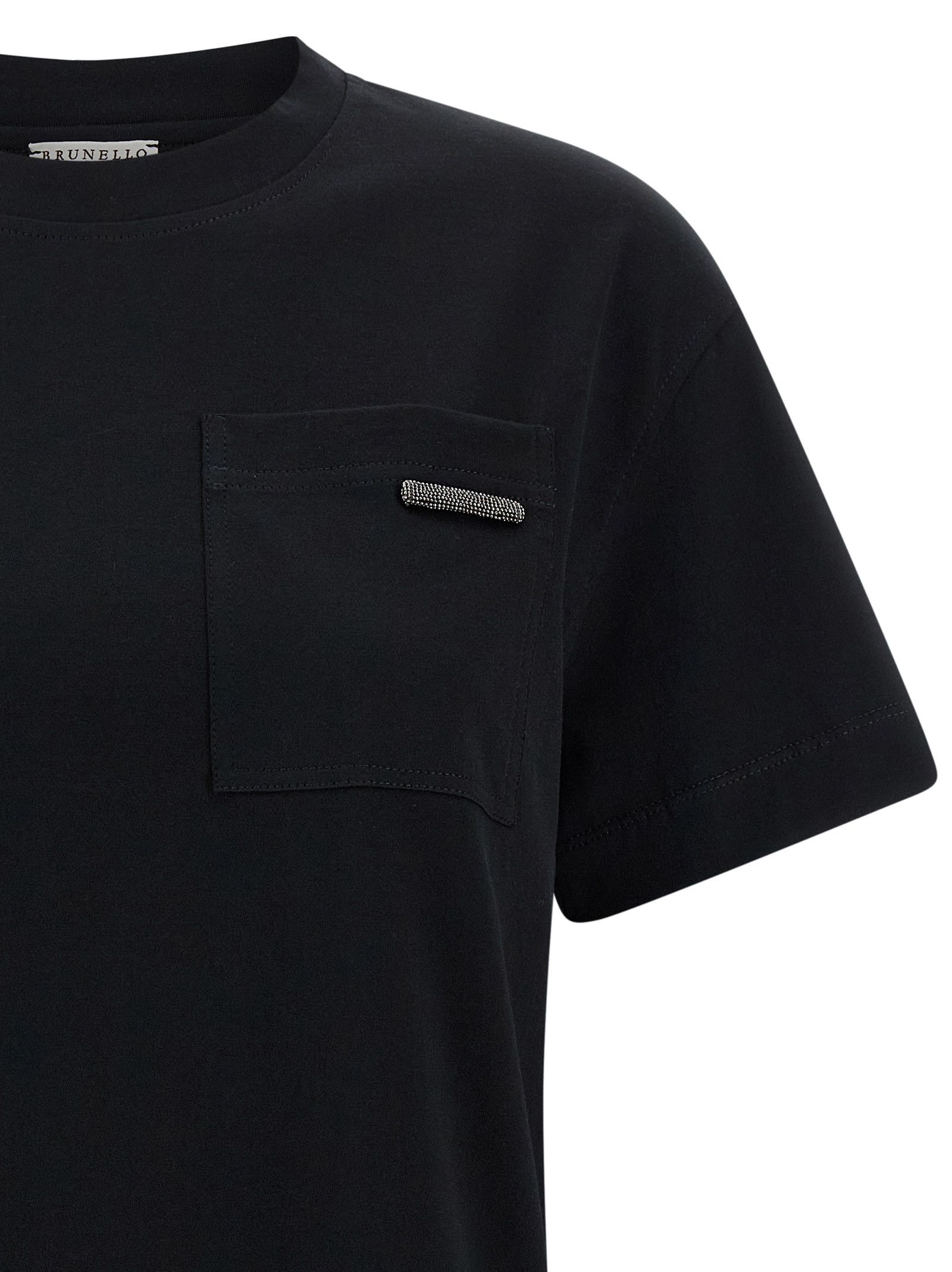 Brunello Cucinelli 'Monile' T-shirt Size L / US 10 / IT 46 - 3 Thumbnail