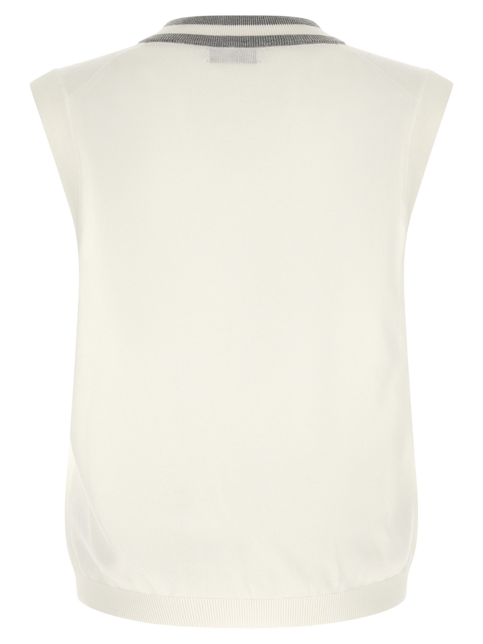 Brunello Cucinelli Logo patch vest Size US XS / EU 42 / 0 - 2 Thumbnail