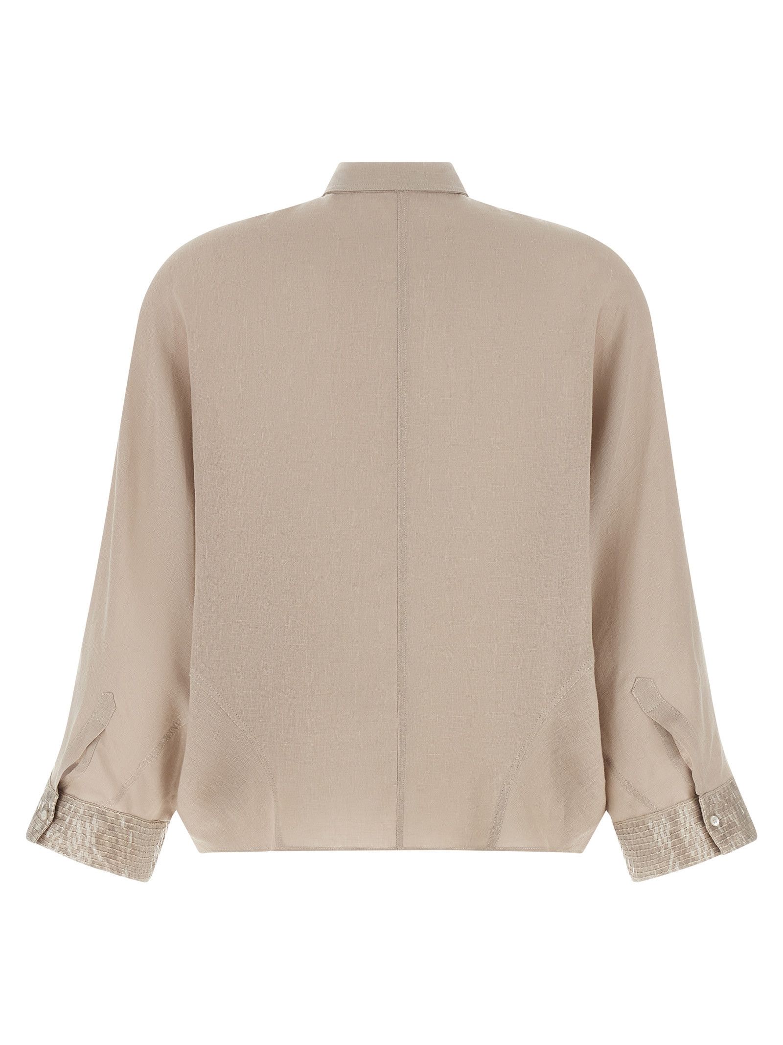 Brunello Cucinelli 'Dazzling Cascade Cuffs' shirt Size XXS / US 00 / IT 34 - 2 Thumbnail