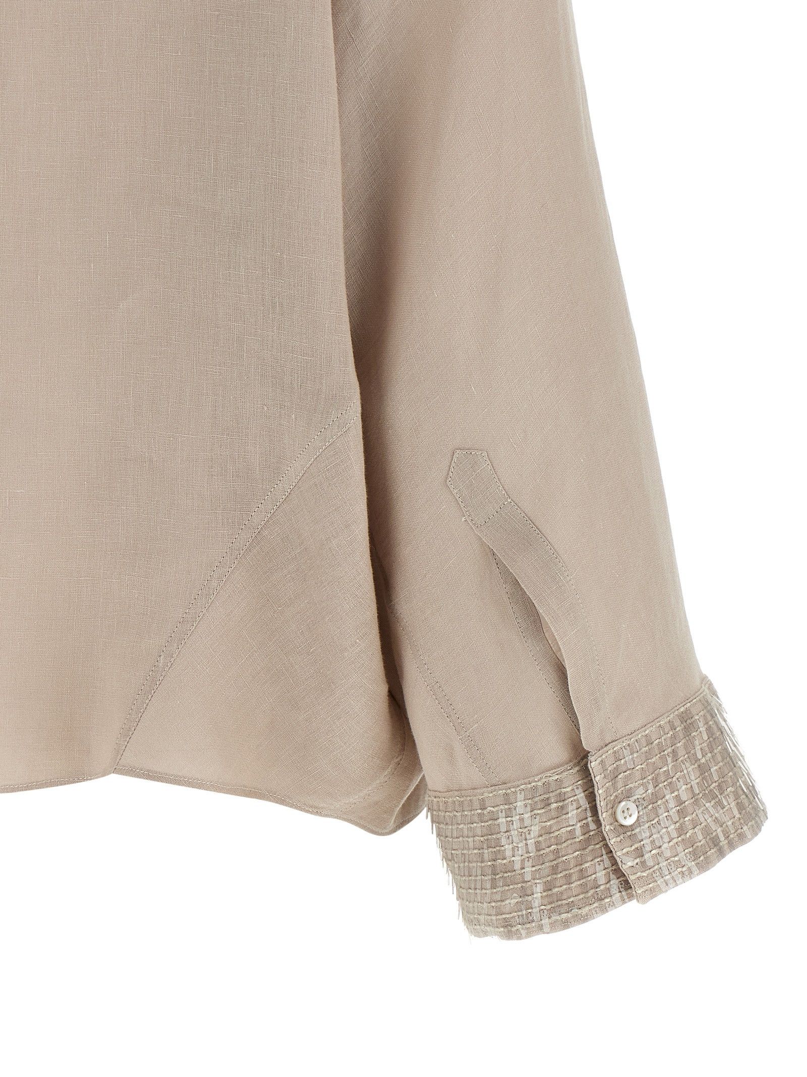 Brunello Cucinelli 'Dazzling Cascade Cuffs' shirt Size XXS / US 00 / IT 34 - 4 Thumbnail