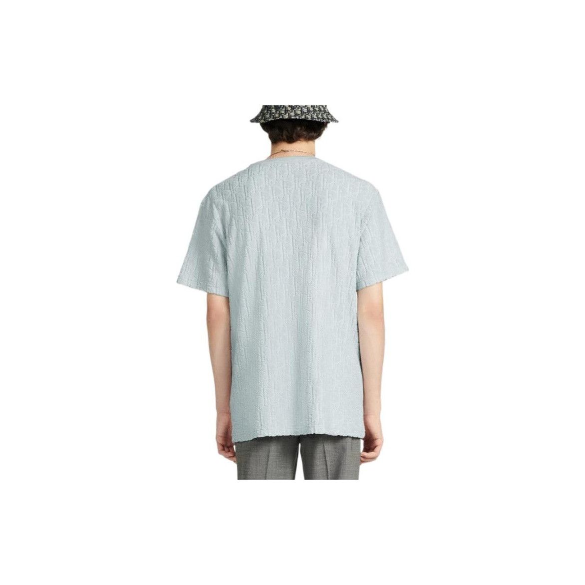 Dior Dior Oblique Cotton T-Shirt Blue XXL Size US XXL / EU 58 / 5 - 6 Thumbnail