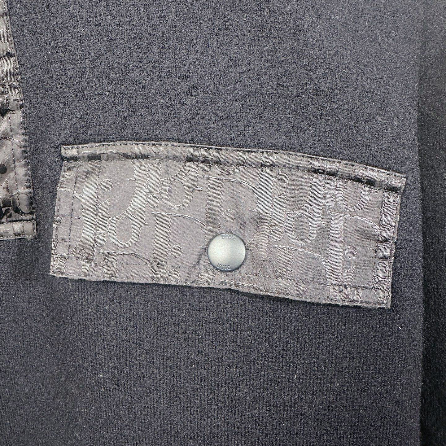 Dior Dior Oblique Panel Mock Neck Sweater Size XL Size US XL / EU 56 / 4 - 6 Thumbnail
