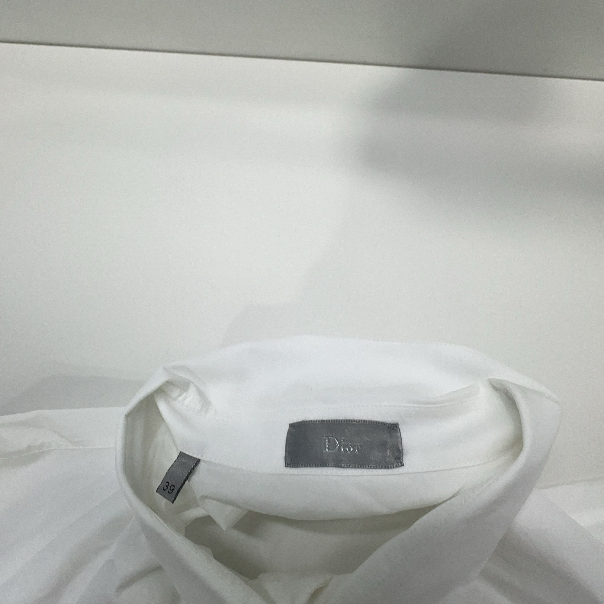 Dior Dior Bee Embroidery Shirt Size 39 Size US M / EU 48-50 / 2 - 5 Thumbnail