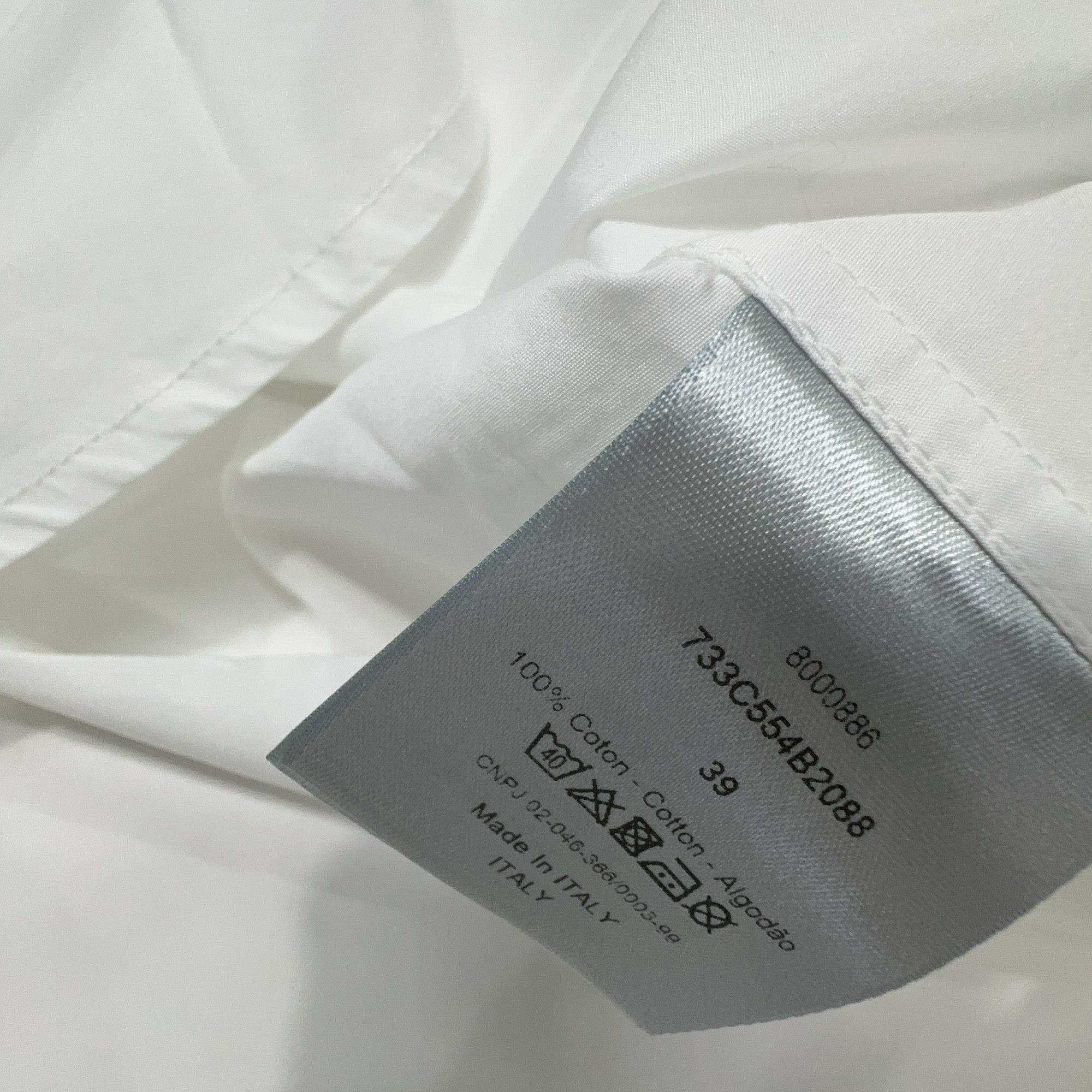 Dior Dior Bee Embroidery Shirt Size 39 Size US M / EU 48-50 / 2 - 3 Thumbnail