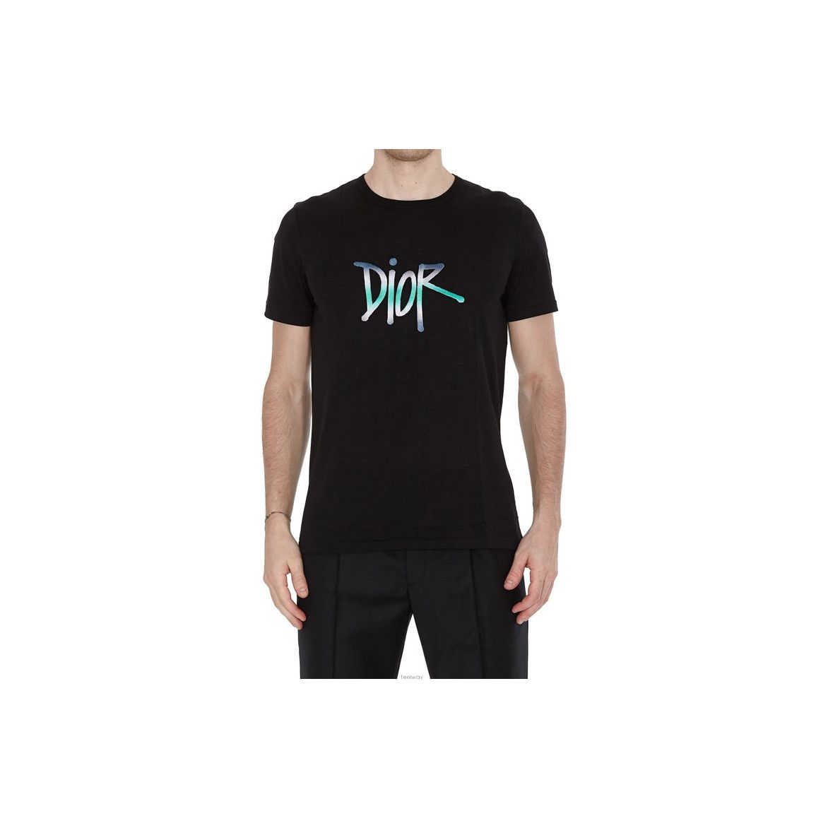 Dior Dior Gradient Logo T-Shirt Size M Size US M / EU 48-50 / 2 - 11 Thumbnail