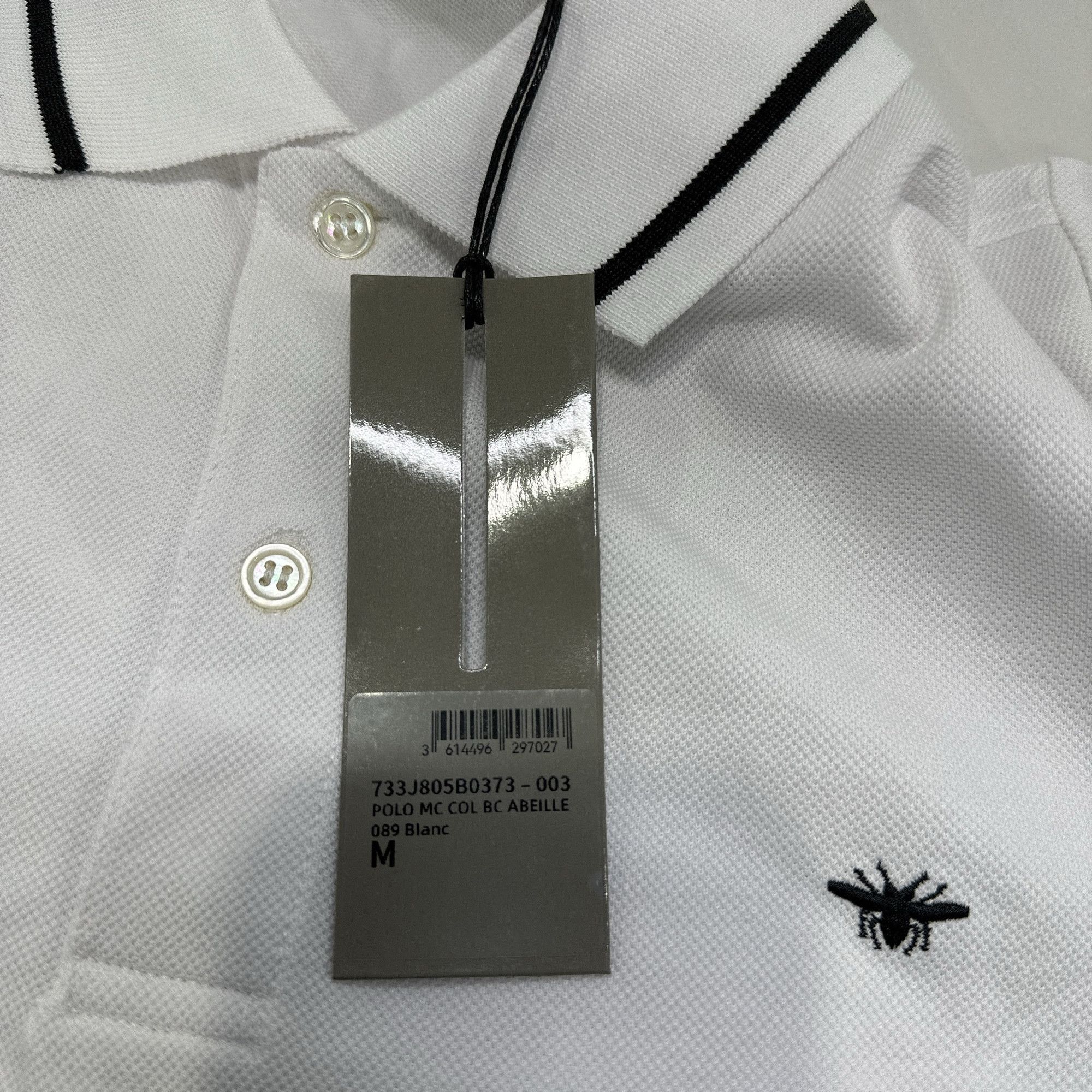 Dior Dior Bee Logo Polo Shirt Size M Size US M / EU 48-50 / 2 - 4 Thumbnail