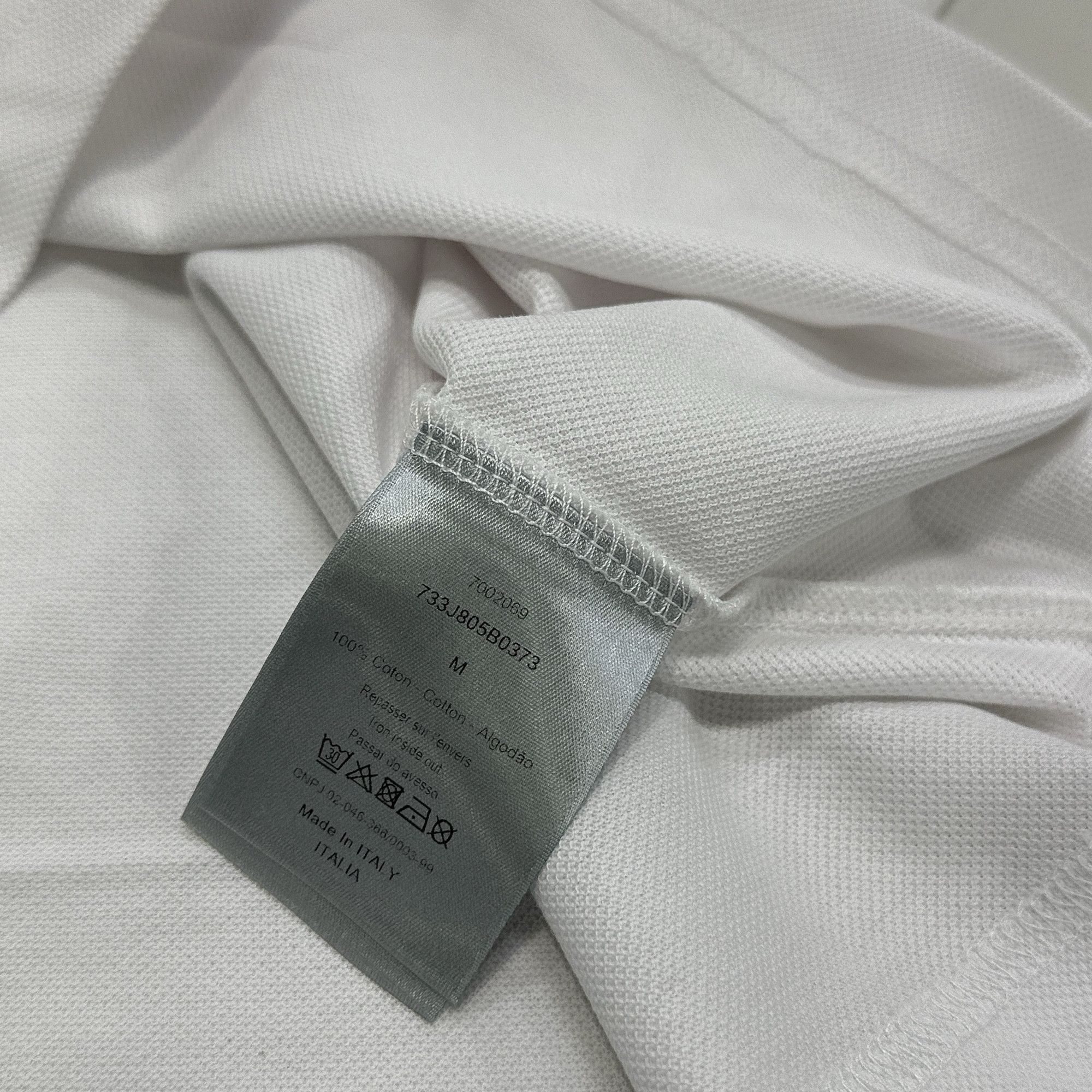 Dior Dior Bee Logo Polo Shirt Size M Size US M / EU 48-50 / 2 - 5 Thumbnail