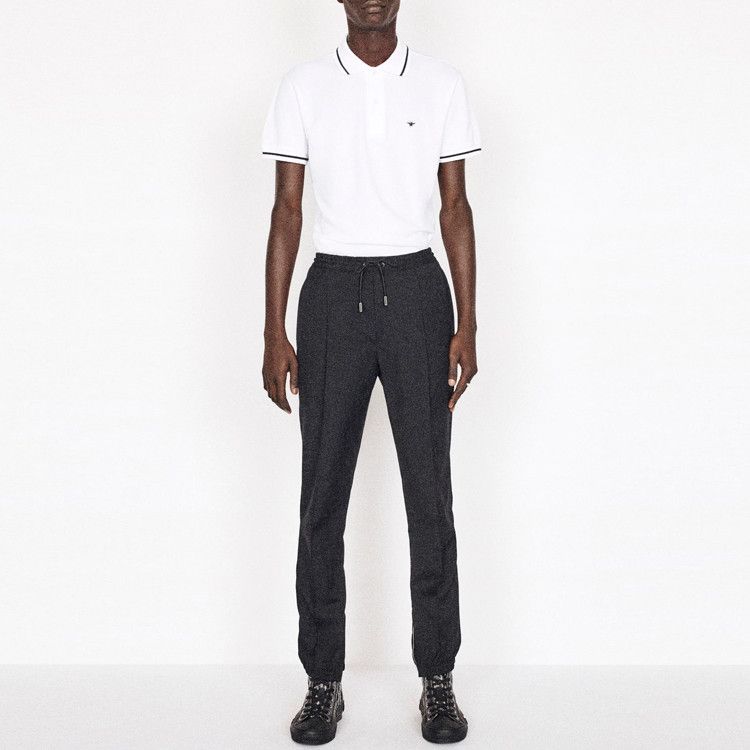 Dior Dior Bee Logo Polo Shirt Size M Size US M / EU 48-50 / 2 - 6 Thumbnail