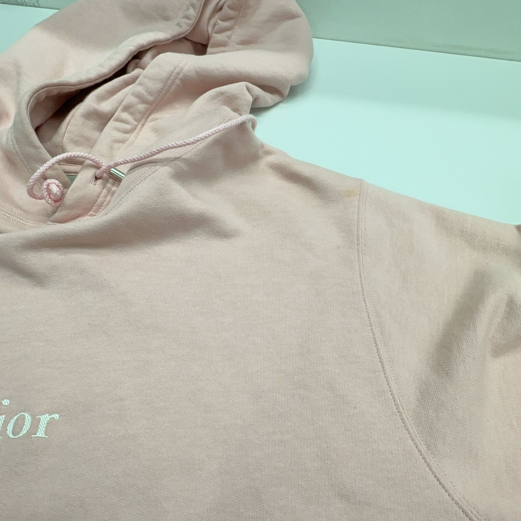 Dior Dior Embroidered Logo Hoodie Size XL Size US L / EU 52-54 / 3 - 8 Thumbnail