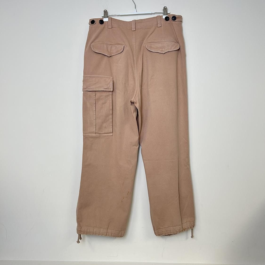 Dior Dior Bee Embroidered Cargo Pants Size 38 Size 27" / US 4 / IT 40 - 2 Thumbnail