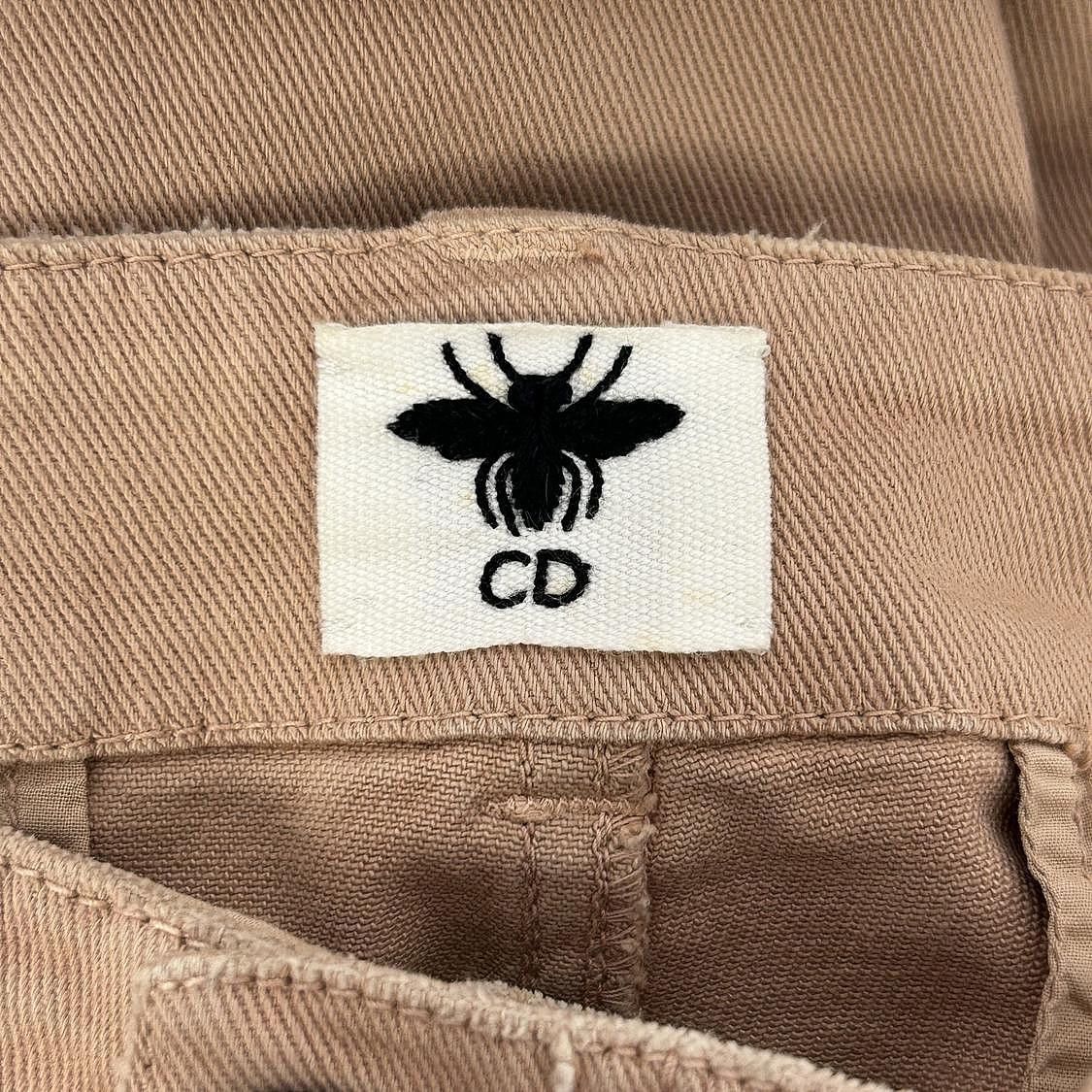 Dior Dior Bee Embroidered Cargo Pants Size 38 Size 27" / US 4 / IT 40 - 3 Thumbnail
