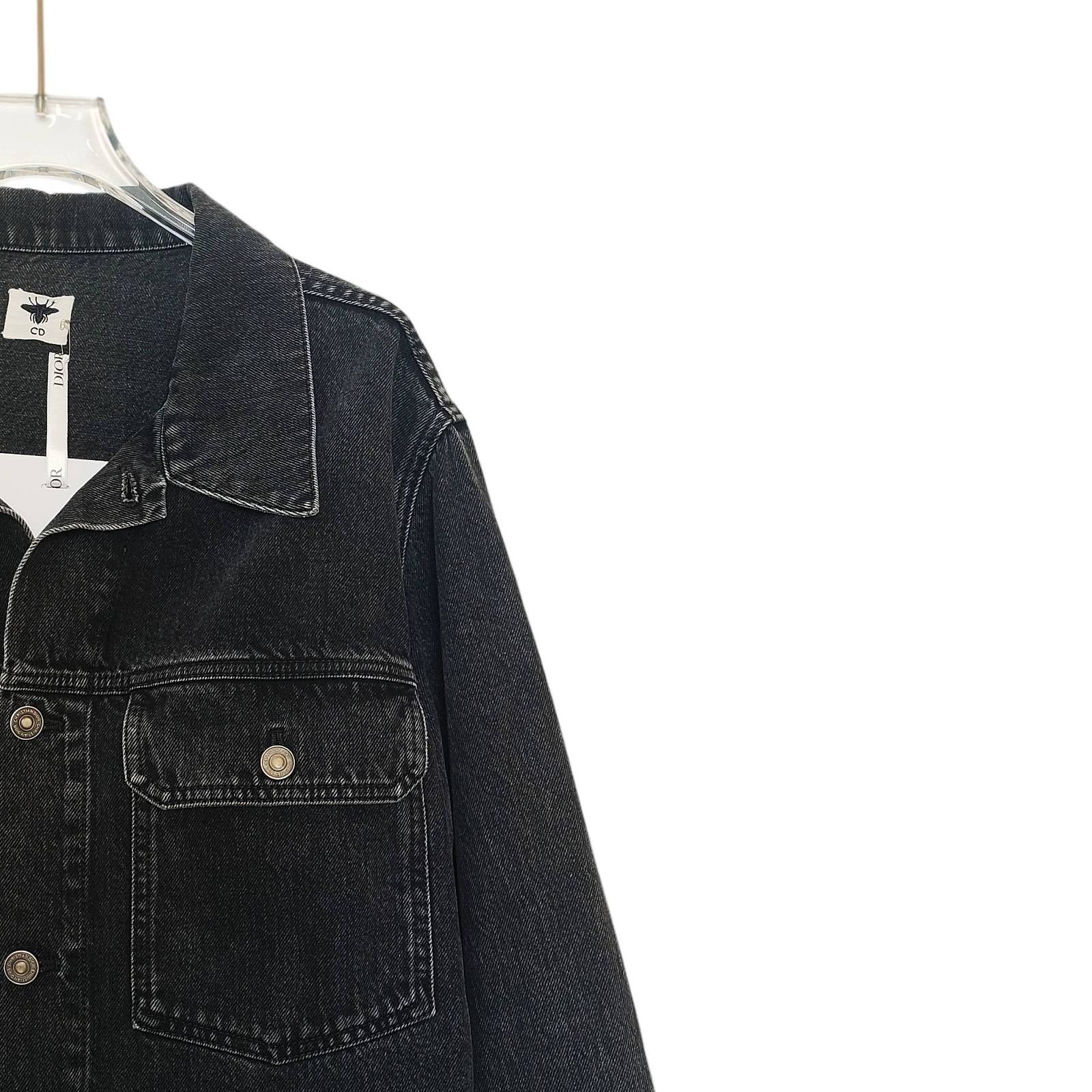 Dior Dior Bee Denim Jacket Size 38 Size S / US 4 / IT 40 - 9 Thumbnail