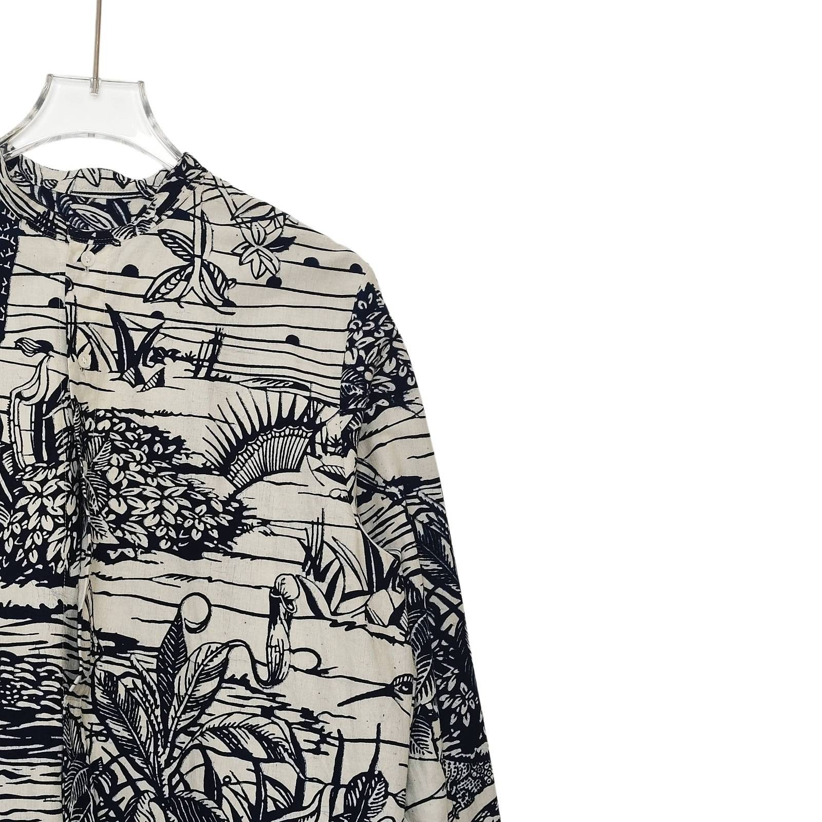 Dior Dior Botanical Print Blouse Size 36 Size XS / US 0-2 / IT 36-38 - 7 Thumbnail