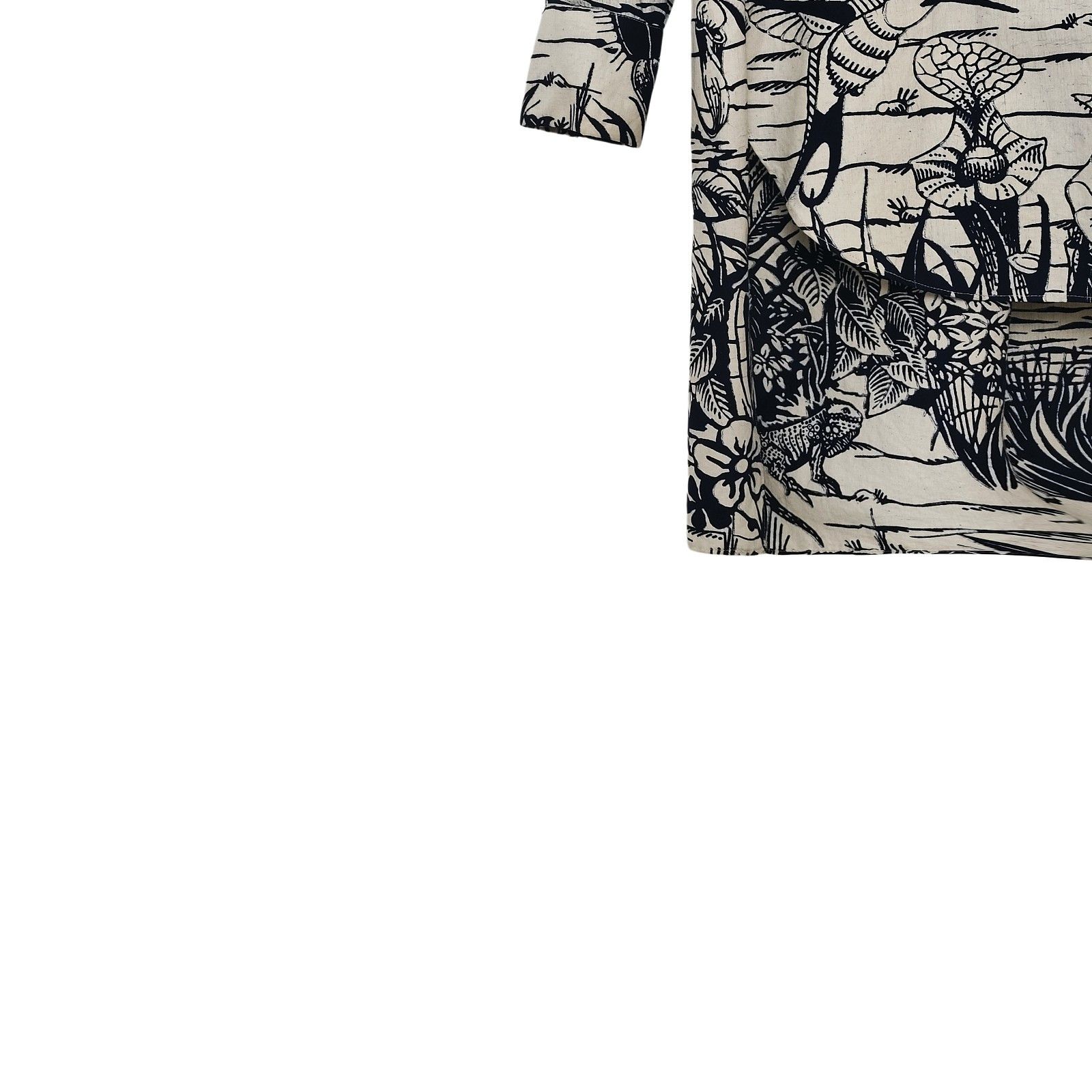Dior Dior Botanical Print Blouse Size 36 Size XS / US 0-2 / IT 36-38 - 8 Thumbnail