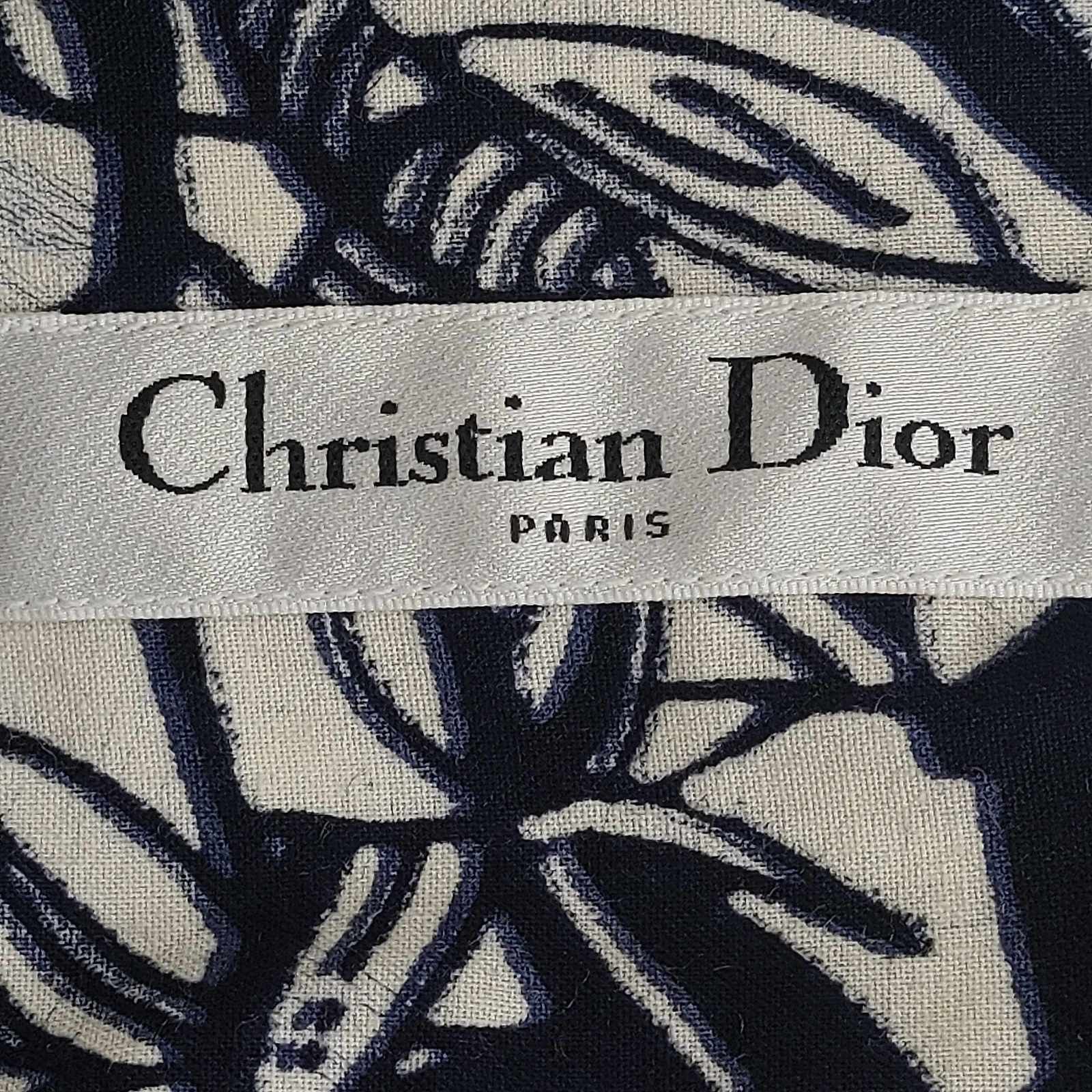 Dior Dior Botanical Print Blouse Size 36 Size XS / US 0-2 / IT 36-38 - 3 Thumbnail