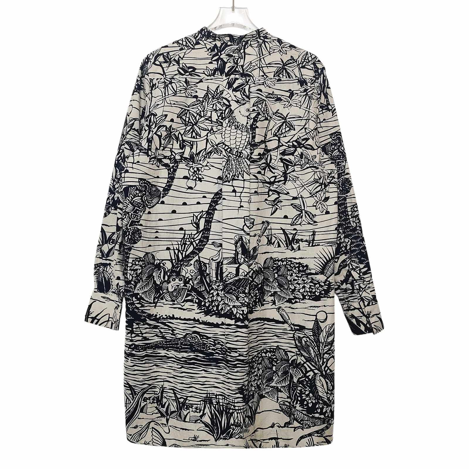 Dior Dior Botanical Print Blouse Size 36 Size XS / US 0-2 / IT 36-38 - 2 Thumbnail
