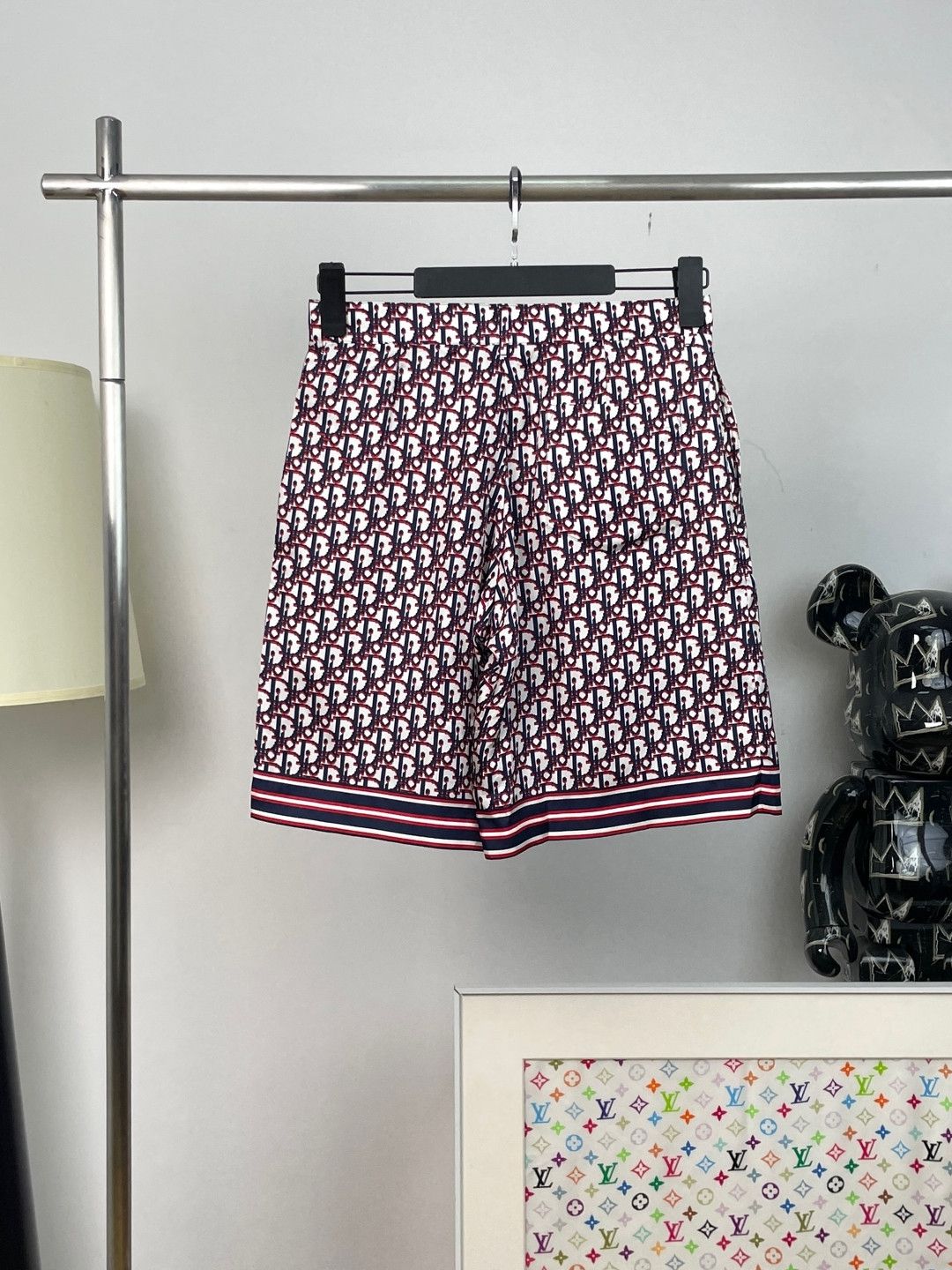 Dior Dior Oblique Silk Shorts Size 30 Size US 30 / EU 46 - 2 Thumbnail