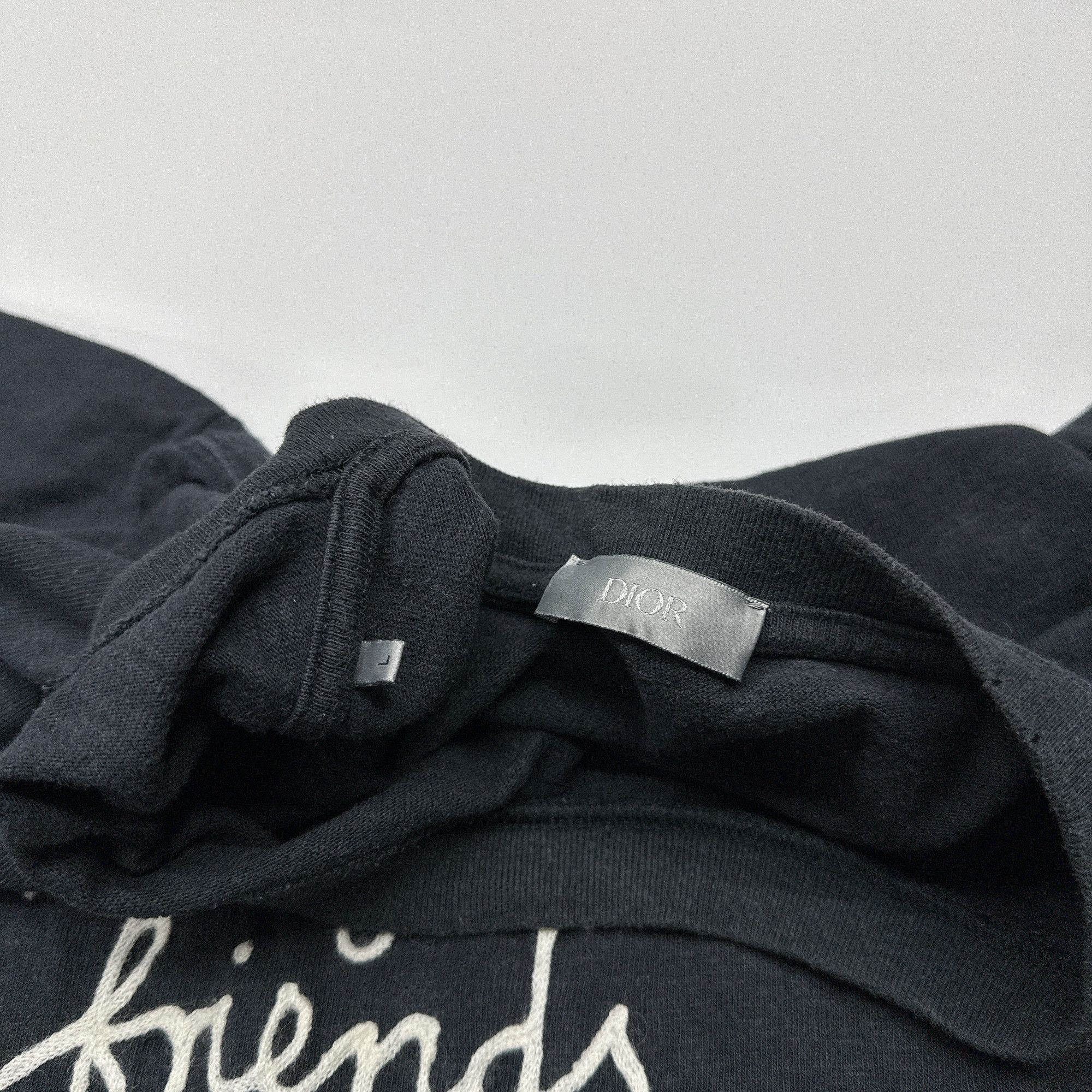 Dior Dior Embroidered Logo T-Shirt Size L Size US L / EU 52-54 / 3 - 3 Thumbnail