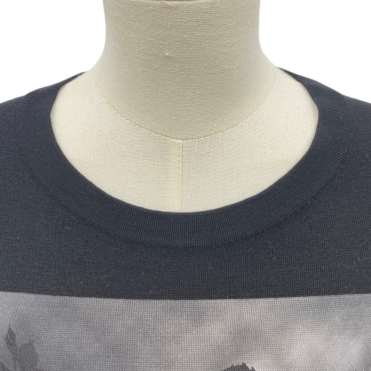 Dior Dior Flower Print Knit Sweater Size M Size US M / EU 48-50 / 2 - 8 Thumbnail