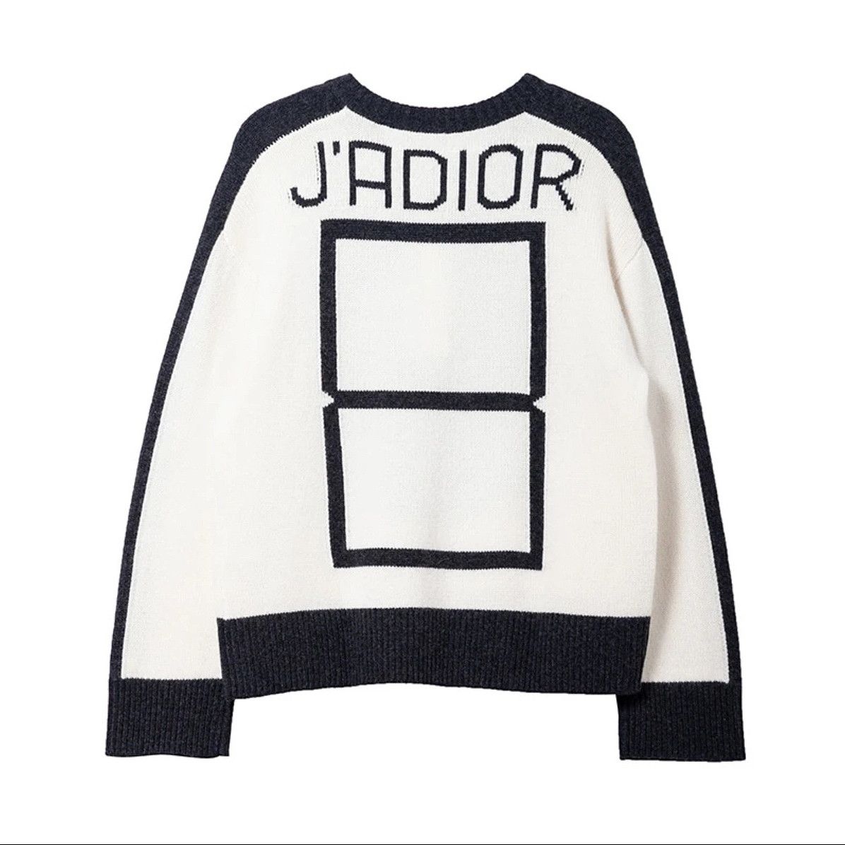 Dior Dior C'est Non J'Adior Wool Cashmere Sweater Size 36 Size XS / US 0-2 / IT 36-38 - 2 Thumbnail