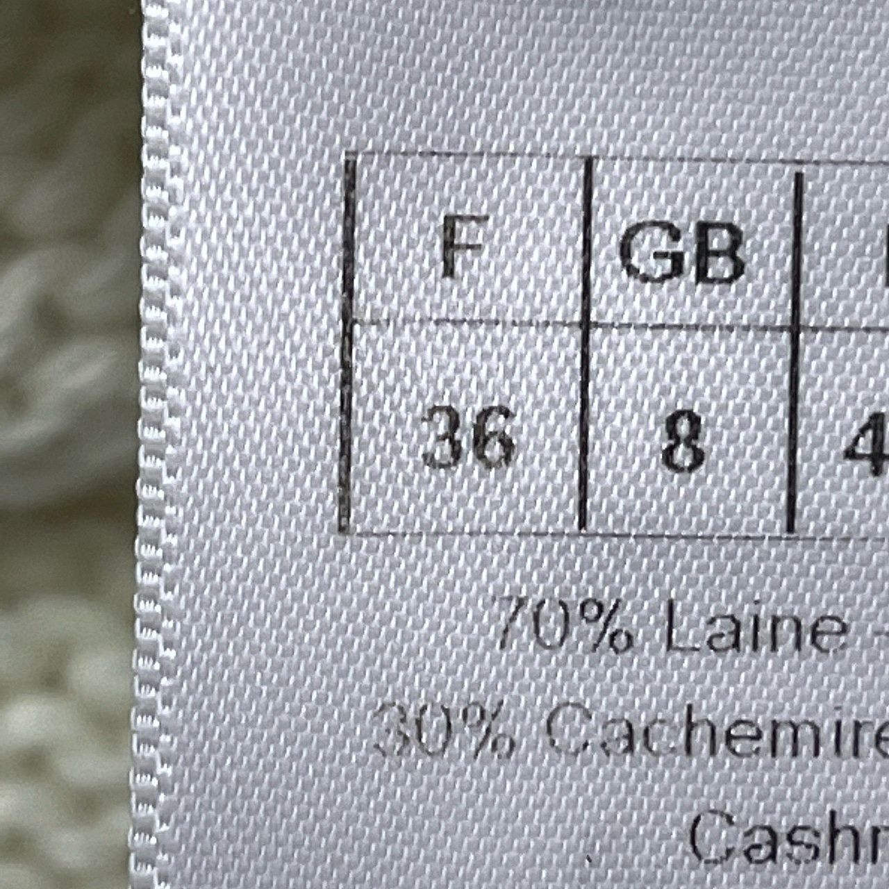 Dior Dior C'est Non J'Adior Wool Cashmere Sweater Size 36 Size XS / US 0-2 / IT 36-38 - 7 Thumbnail