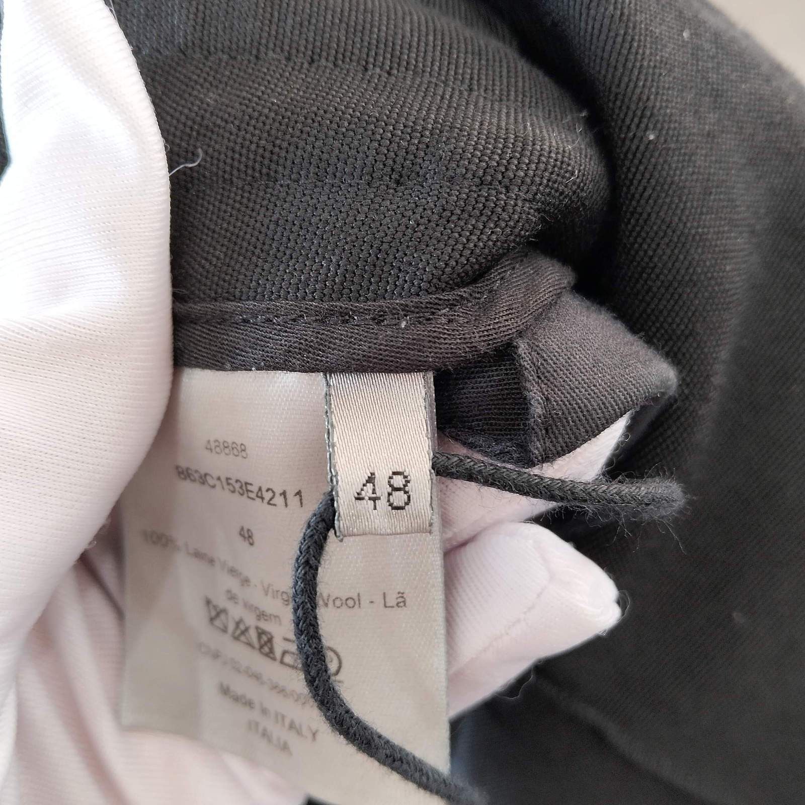 Dior Dior Virgin Wool Drawstring Pants Size 48 Size US 32 / EU 48 - 5 Thumbnail