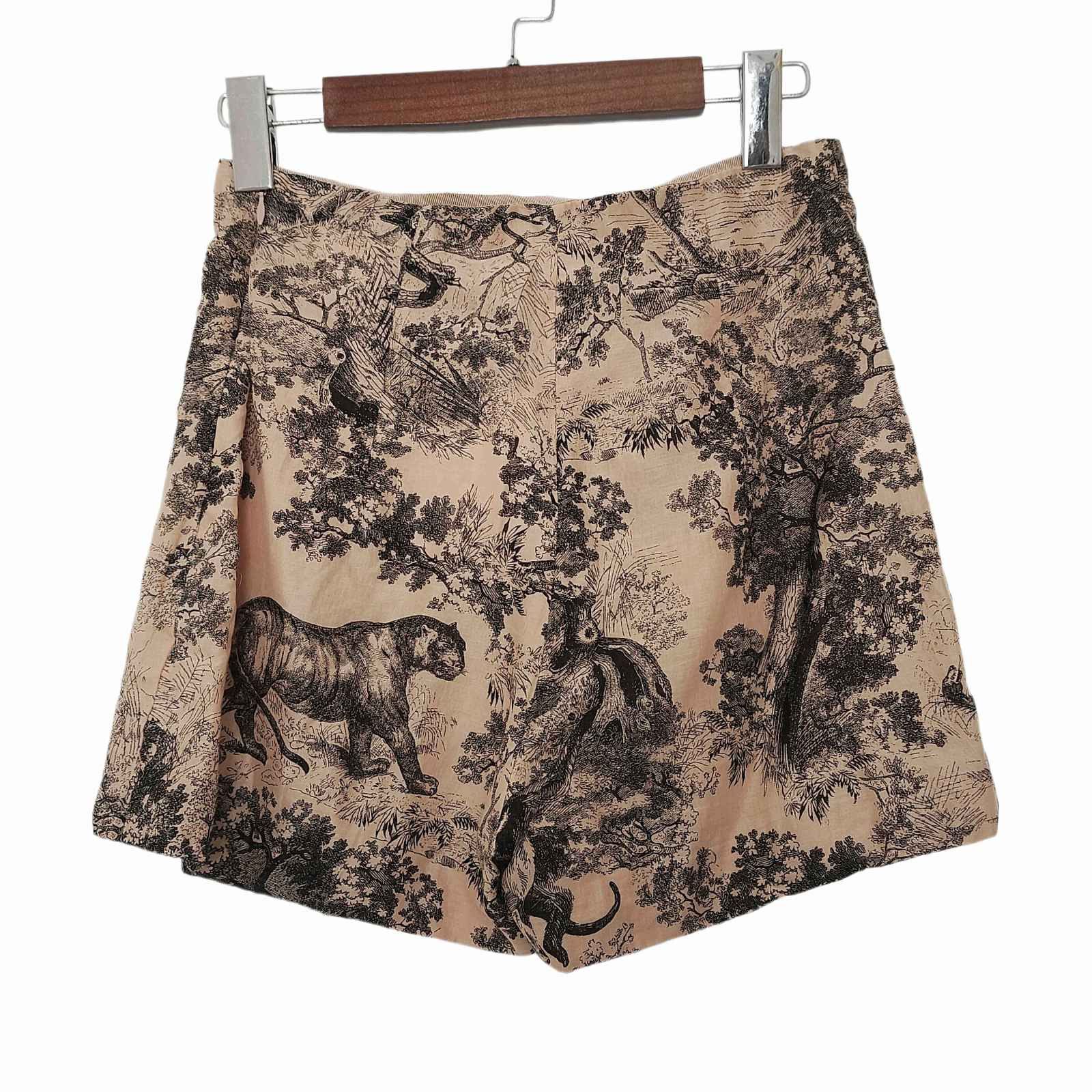 Dior Dior Animal Print Shorts Size 36 Size 26" / US 2 / IT 38 - 2 Thumbnail
