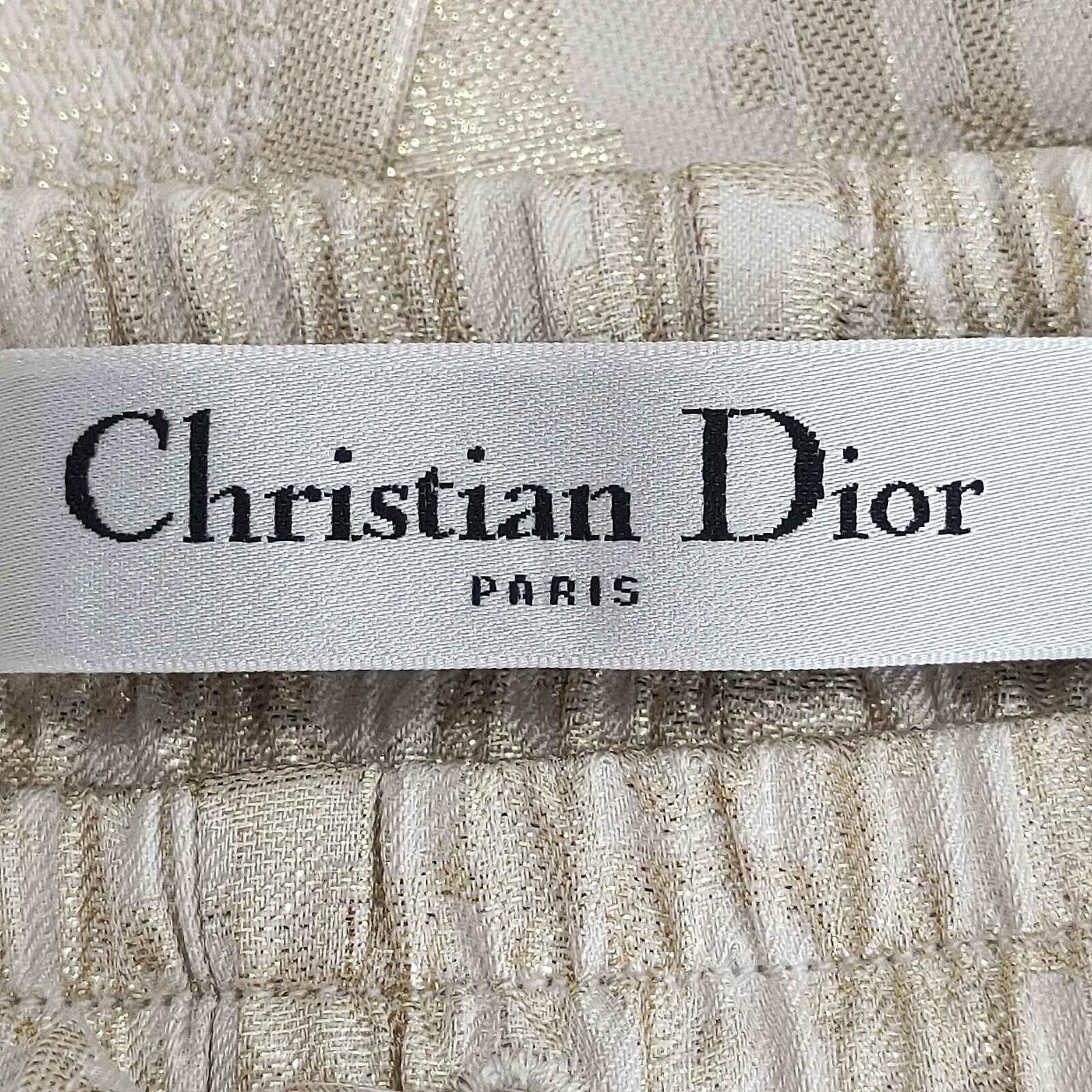 Dior Dior Oblique Silk Pants Size 36 Size 26" / US 2 / IT 38 - 3 Thumbnail