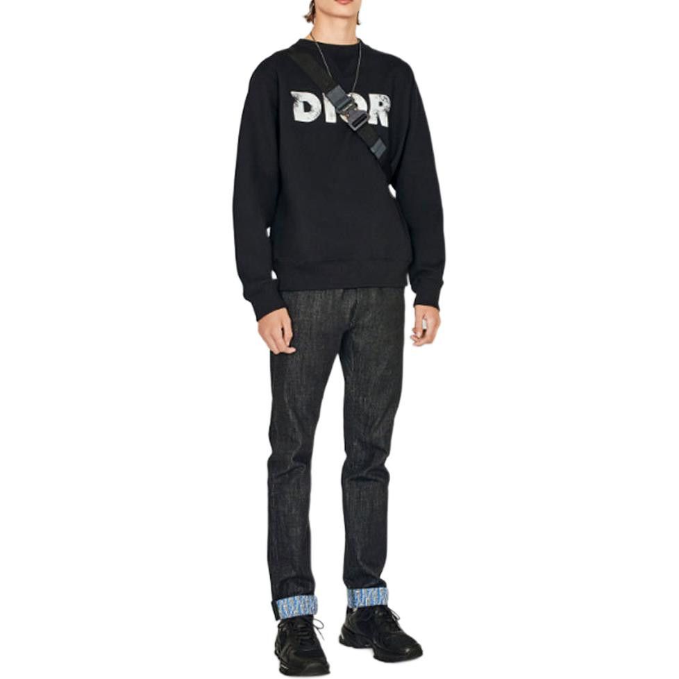 Dior Dior x Daniel Arsham Logo Sweatshirt Size XS Size US XS / EU 42 / 0 - 7 Thumbnail