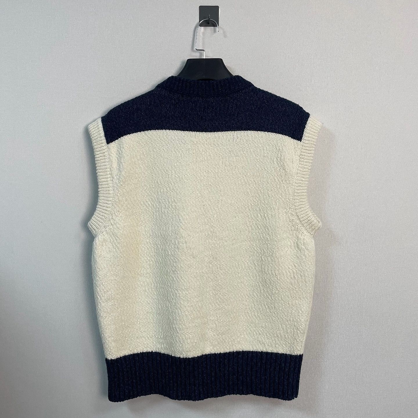 Dior Dior x Denim Tears Logo Knit Sweater Vest Size M Size US M / EU 48-50 / 2 - 2 Thumbnail