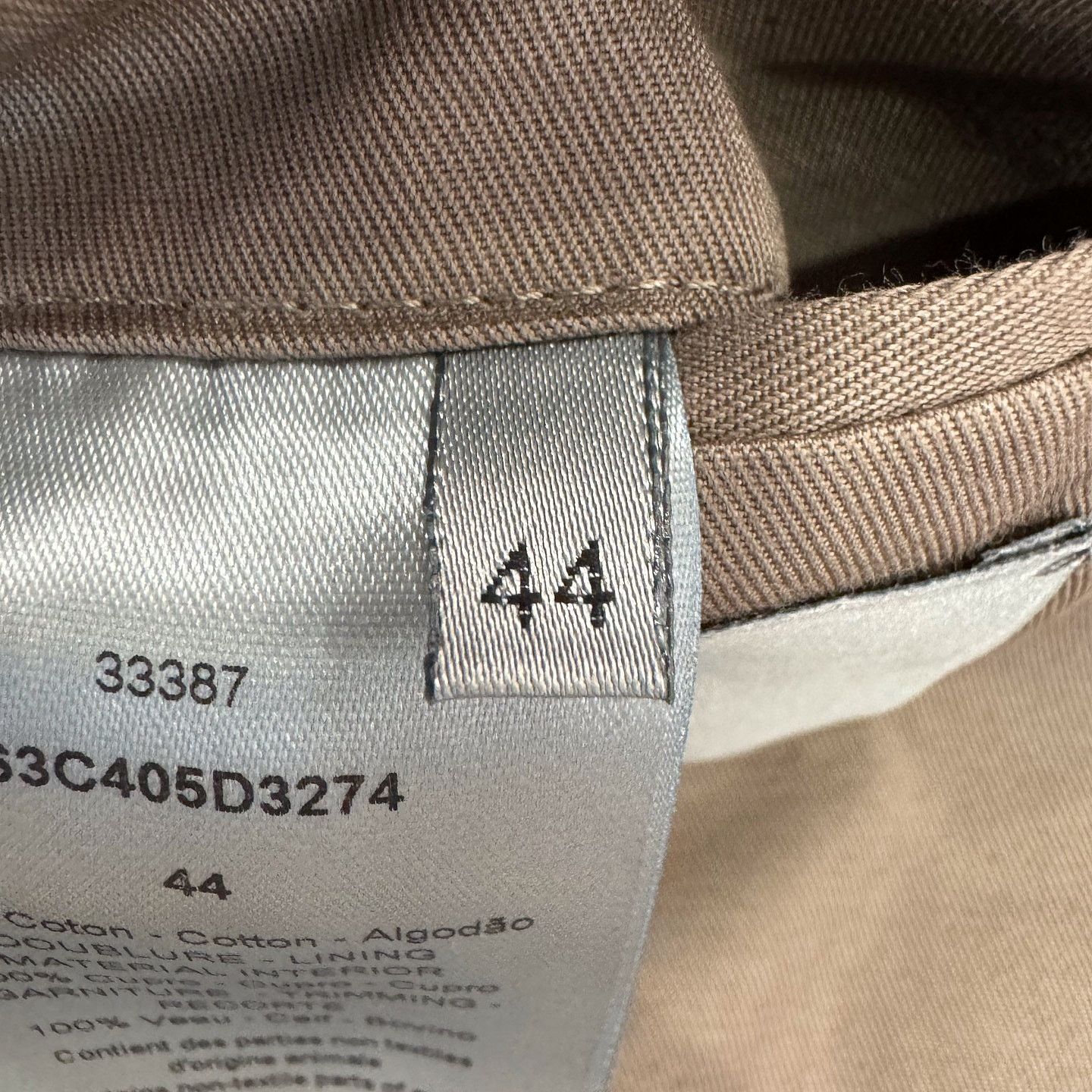 Dior Dior Double Breasted Blazer Size 44 Size 34R - 7 Thumbnail