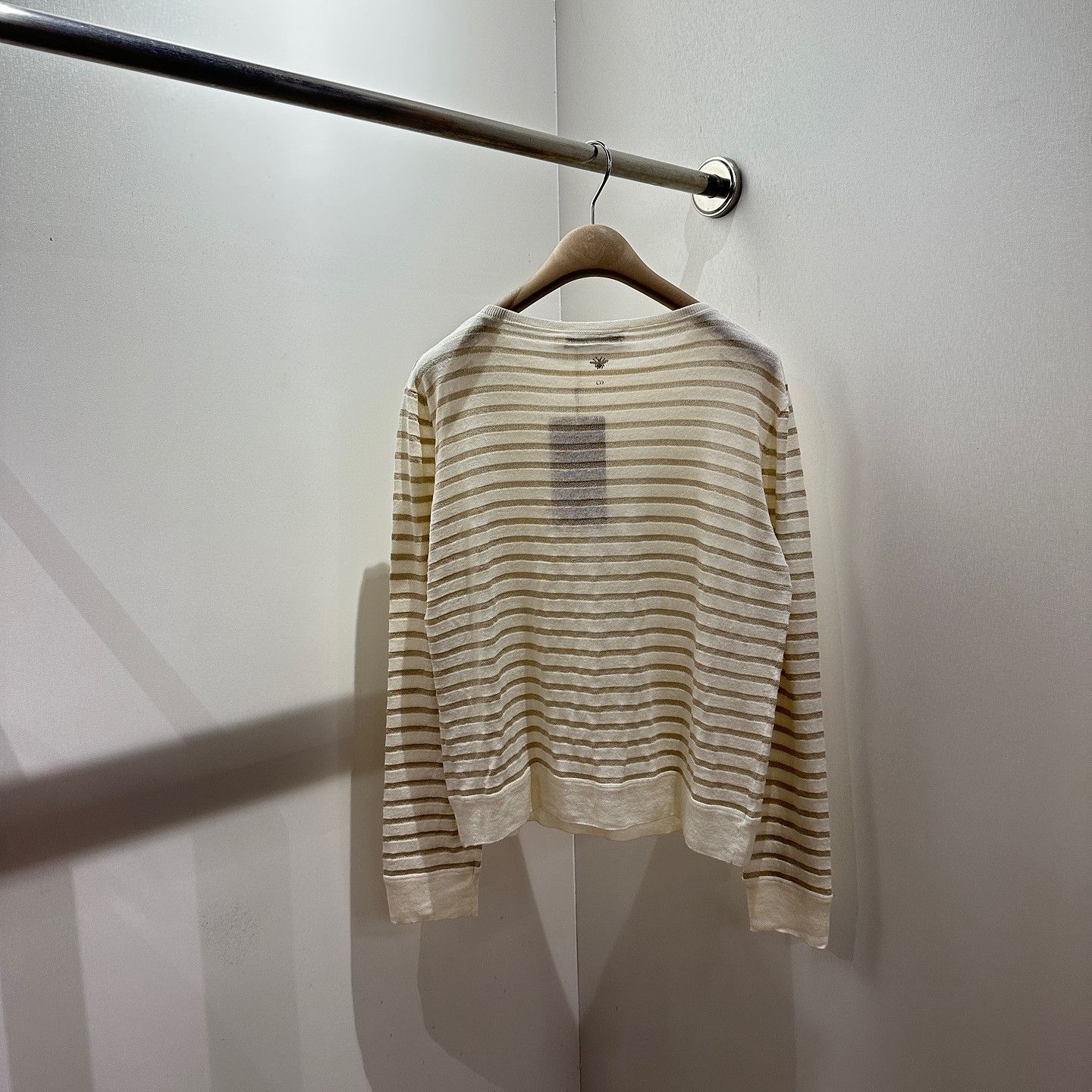 Dior Dior Metallic Striped Sweater Size S Size XS / US 0-2 / IT 36-38 - 2 Thumbnail