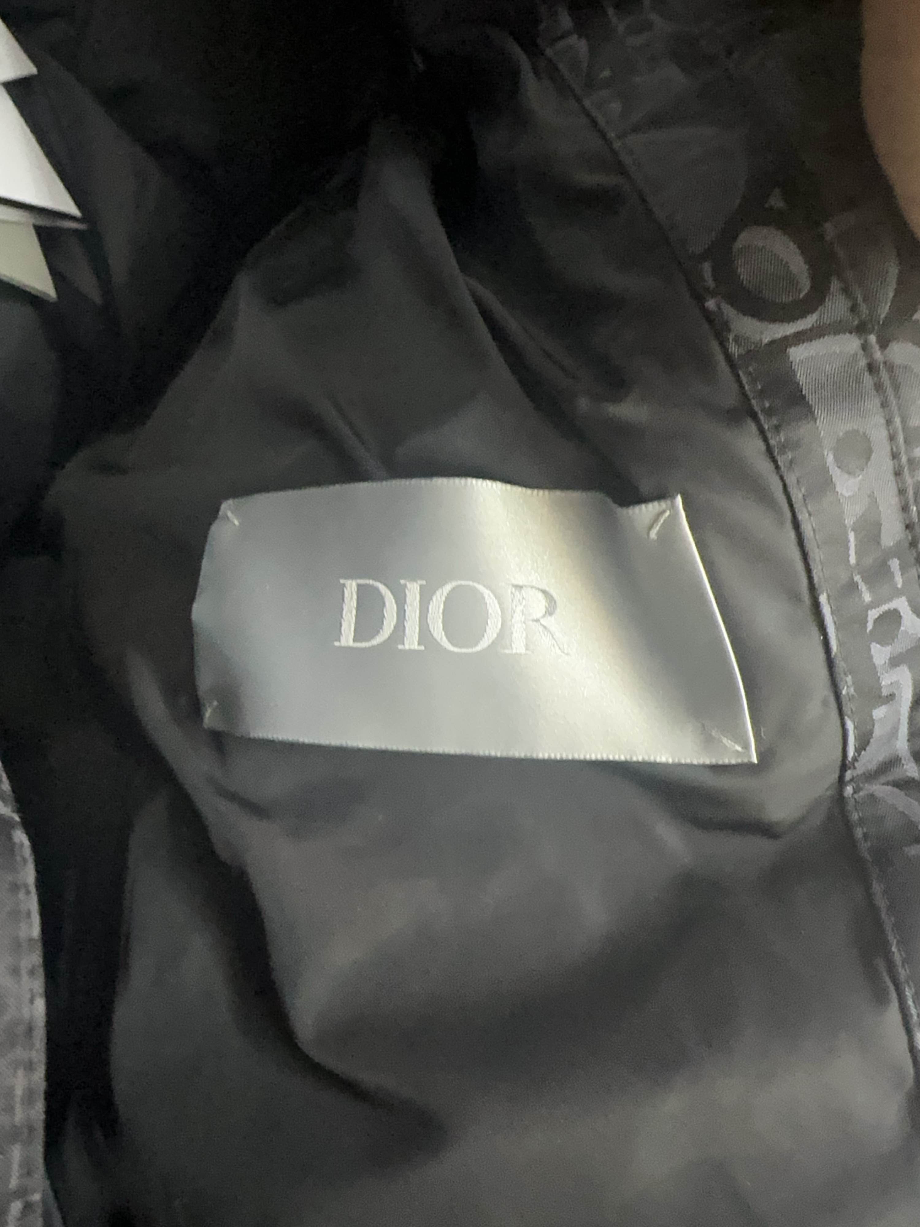 Dior Dior Oblique Puffer Jacket Size 52 Size US L / EU 52-54 / 3 - 3 Thumbnail