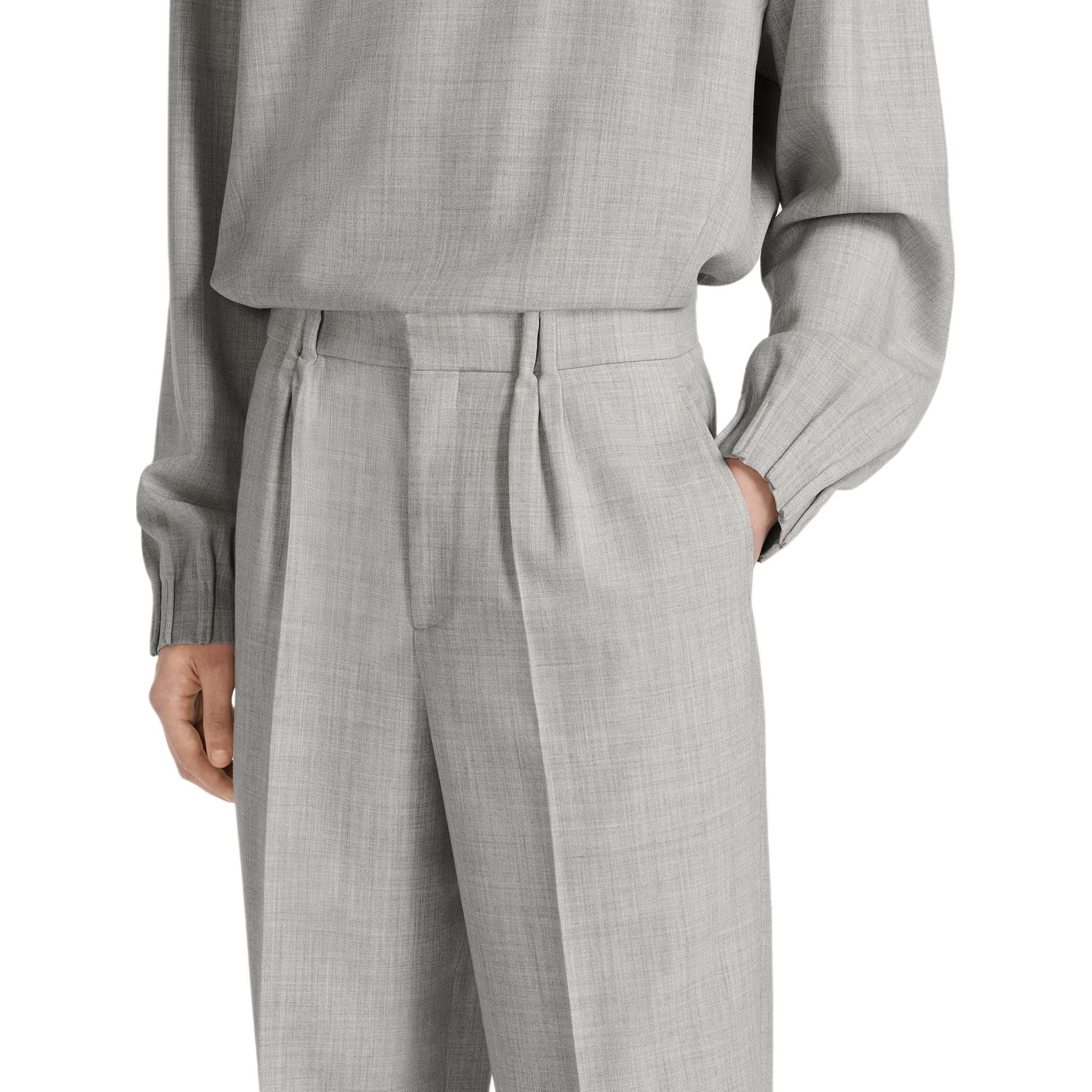 Dior DIOR Pleated Virgin Wool Trousers Size 52 Size US 36 / EU 52 - 9 Thumbnail