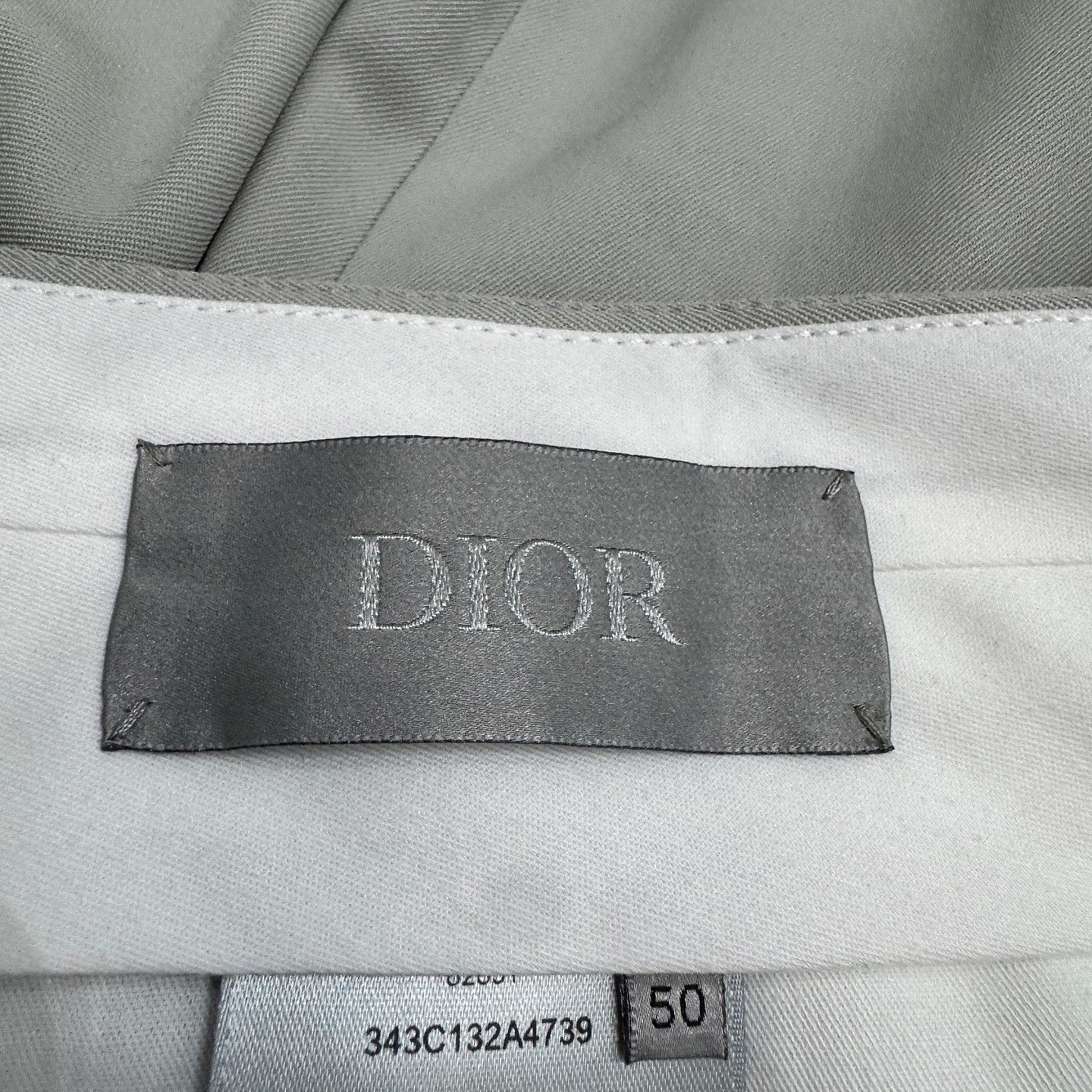 Dior Dior Gray Wool Casual Pants Size 34 Size US 34 / EU 50 - 3 Thumbnail