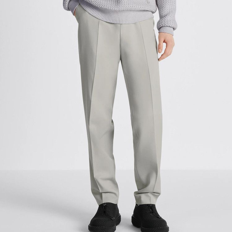 Dior Dior Gray Wool Casual Pants Size 34 Size US 34 / EU 50 - 7 Thumbnail