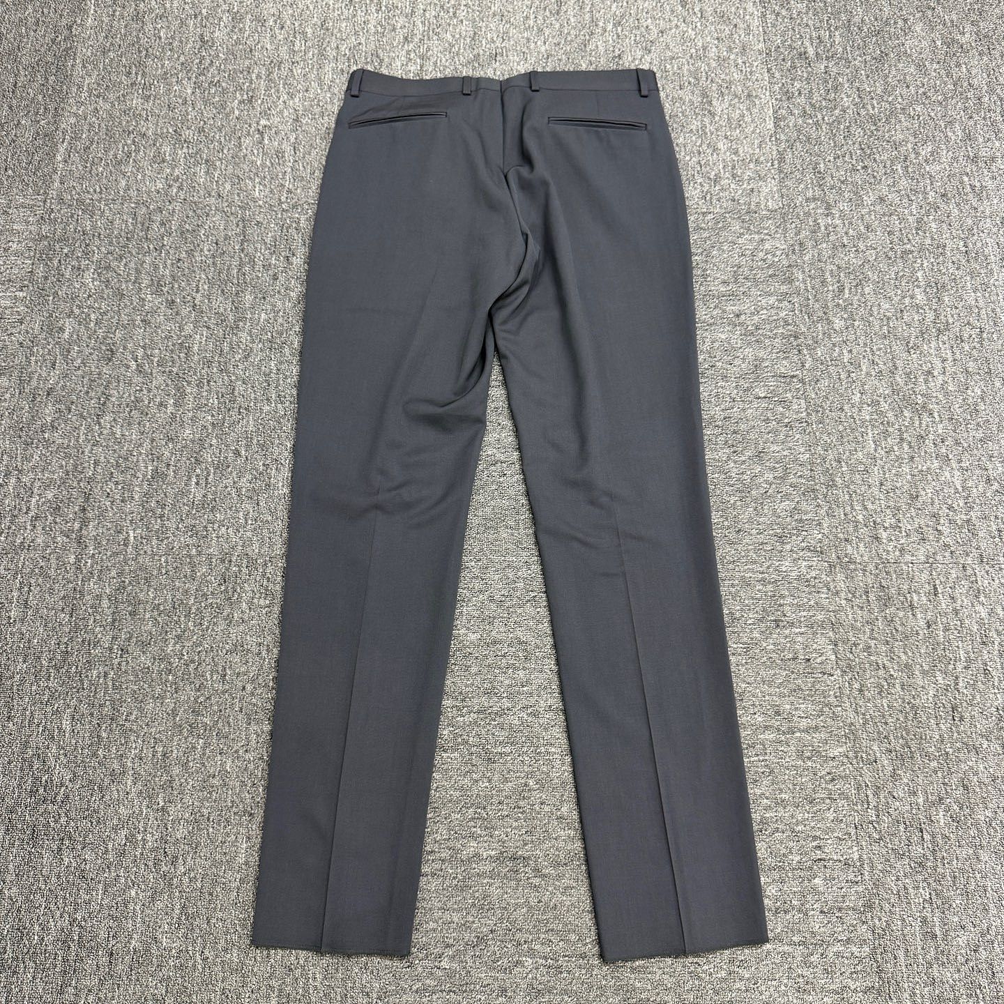 Dior Dior Gray Wool Formal Trousers Size 50 Size 40R - 2 Thumbnail