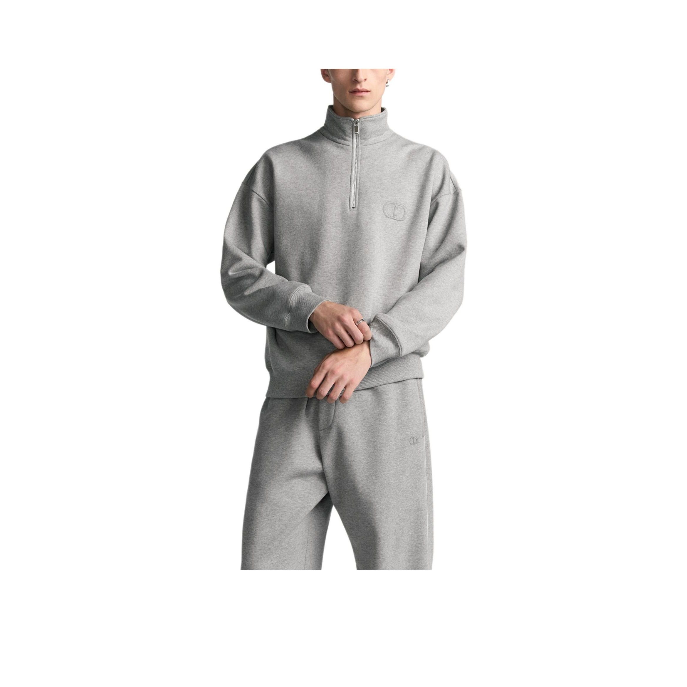 Dior Dior CD Icon Half-Zip Sweatshirt Size L Size US L / EU 52-54 / 3 - 10 Thumbnail
