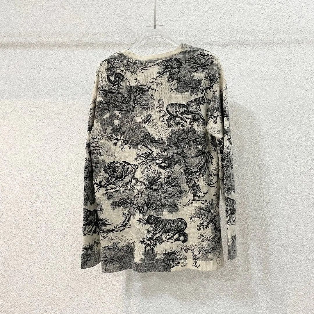 Dior Dior Animal Print Sweater Size 34 Size XS / US 0-2 / IT 36-38 - 2 Thumbnail