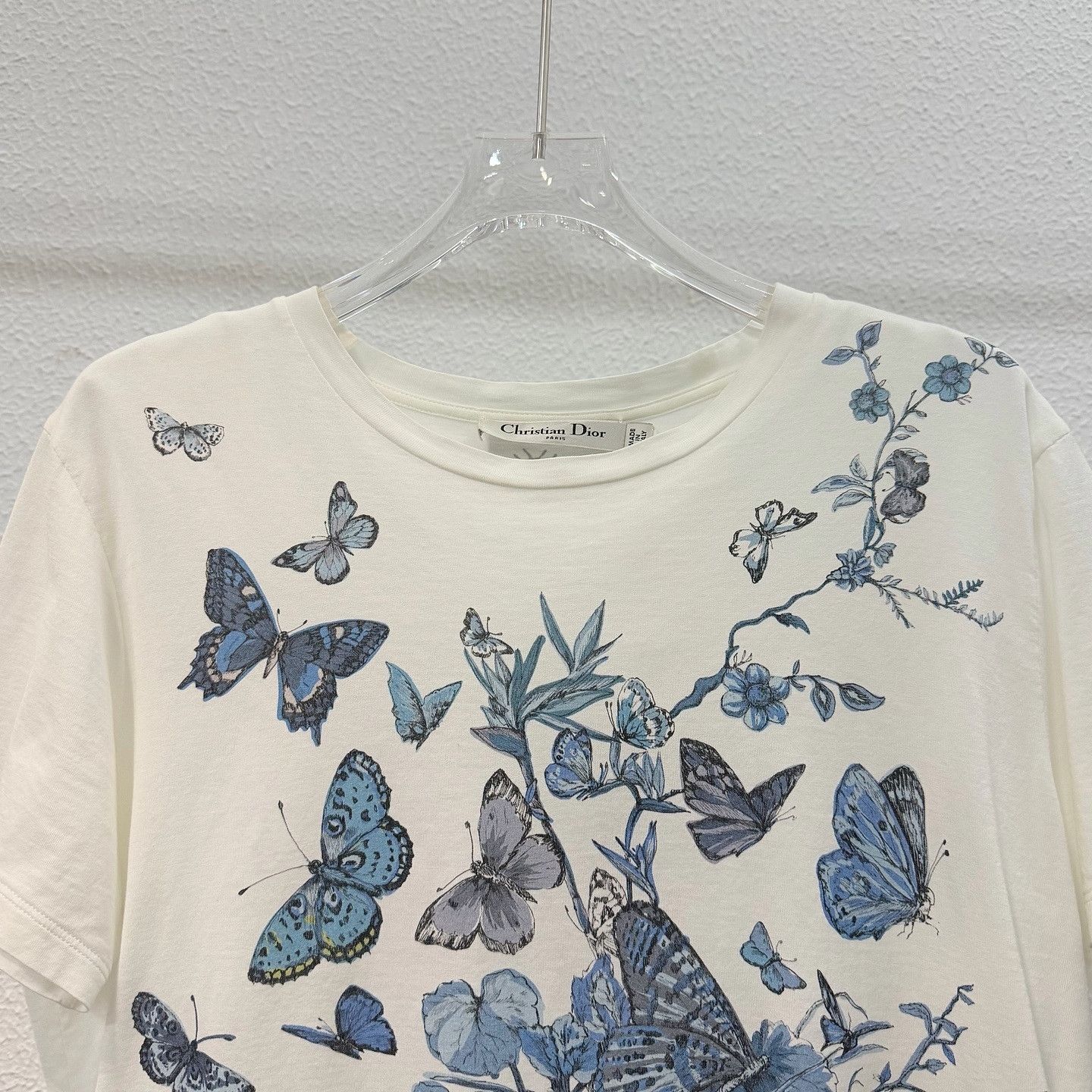 Dior Dior Butterfly Print T-Shirt Size M Size M / US 6-8 / IT 42-44 - 3 Thumbnail