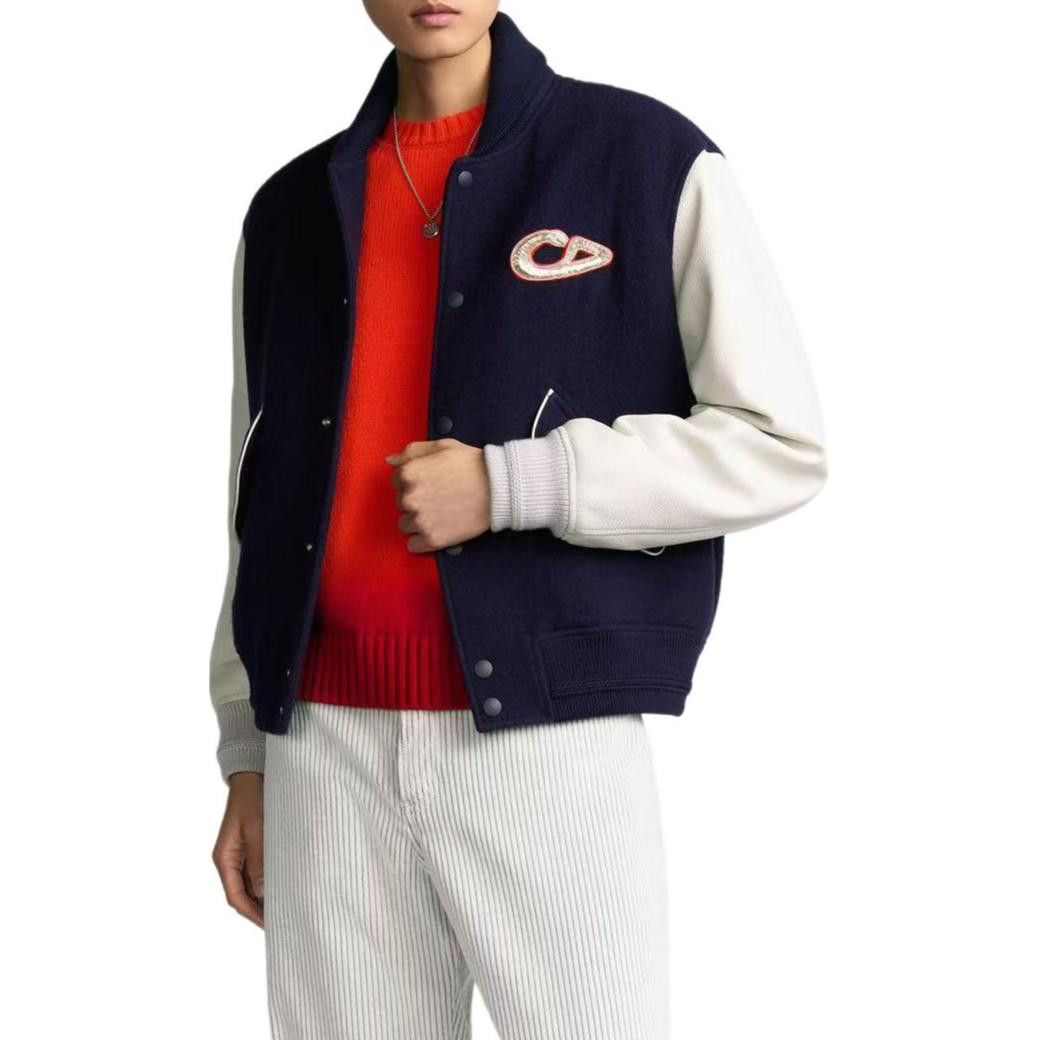 Dior Dior Embroidered Wool Varsity Jacket Size M Size US M / EU 48-50 / 2 - 5 Thumbnail