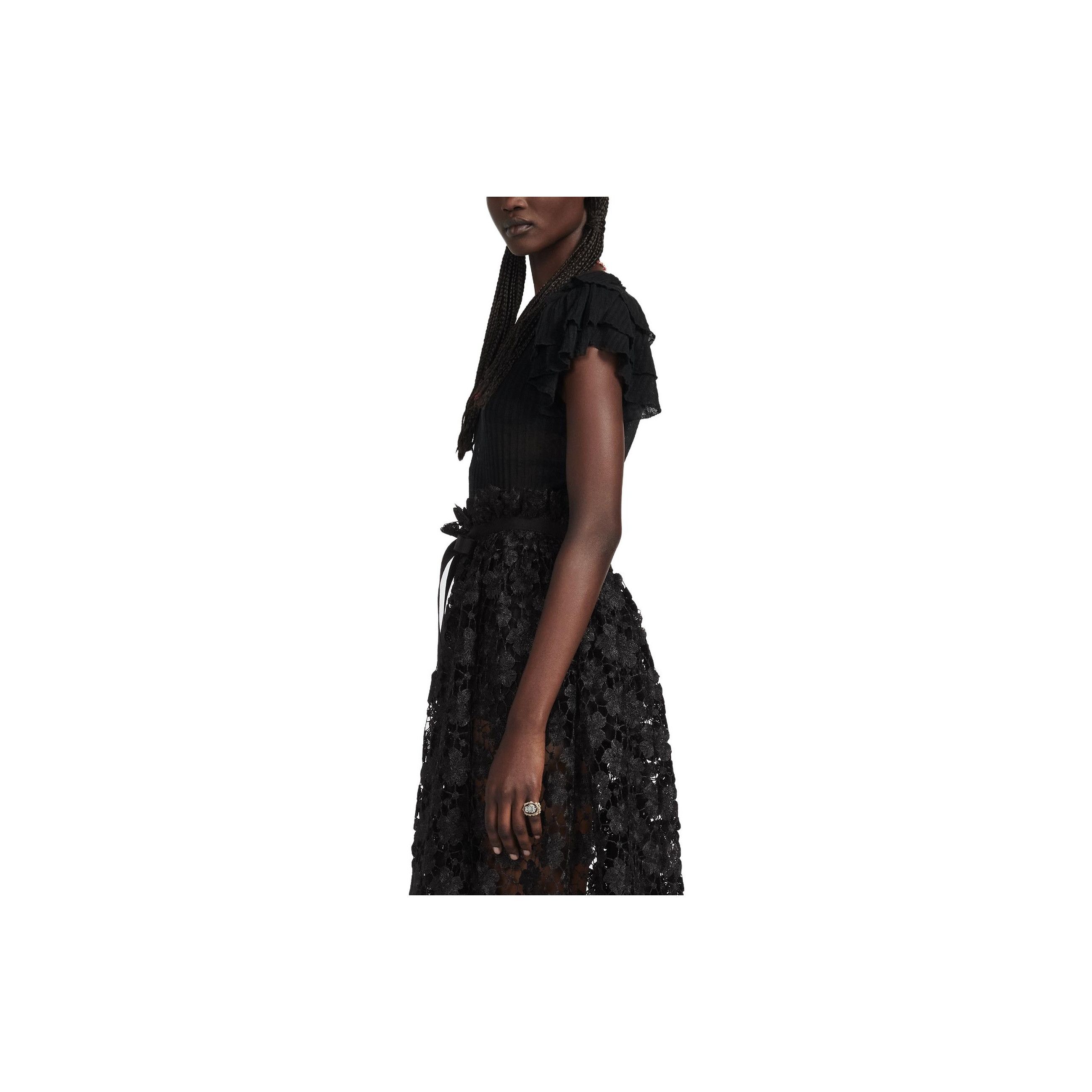 Dior Dior Ruffled Linen Short Sleeve Top Size FR 36 Size XS / US 0-2 / IT 36-38 - 8 Thumbnail
