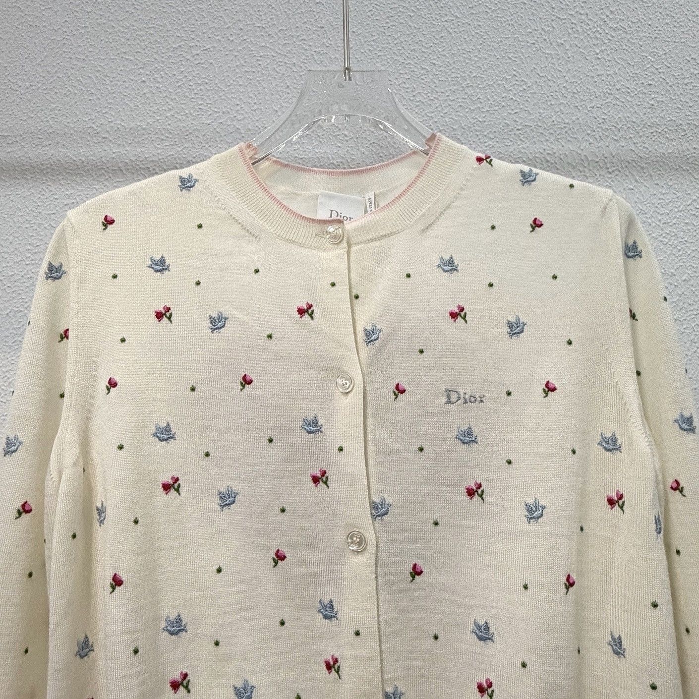 Dior Dior Floral Embroidery Cardigan Size 36 Size XS / US 0-2 / IT 36-38 - 3 Thumbnail