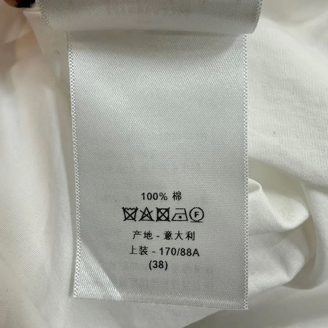 Dior Dior Embroidered Logo Button Up Shirt Size 38 Size S / US 4 / IT 40 - 5 Thumbnail