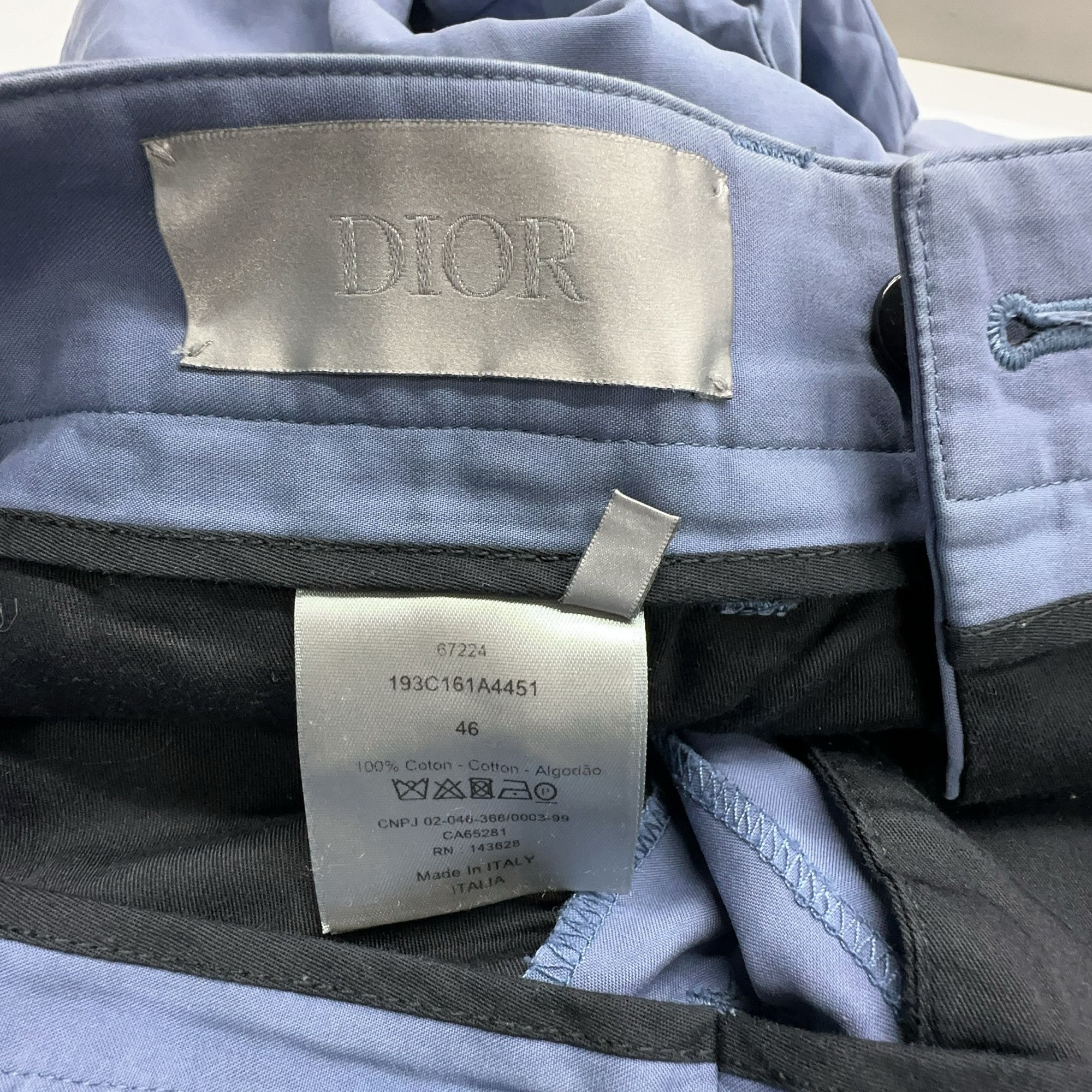 Dior Dior Cotton Shorts Size 30 Size US 30 / EU 46 - 3 Thumbnail