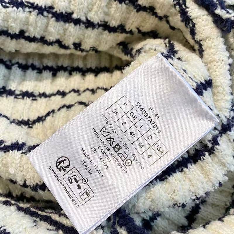 Dior Dior Striped Marine Sweater Size 36 Size XS / US 0-2 / IT 36-38 - 4 Thumbnail