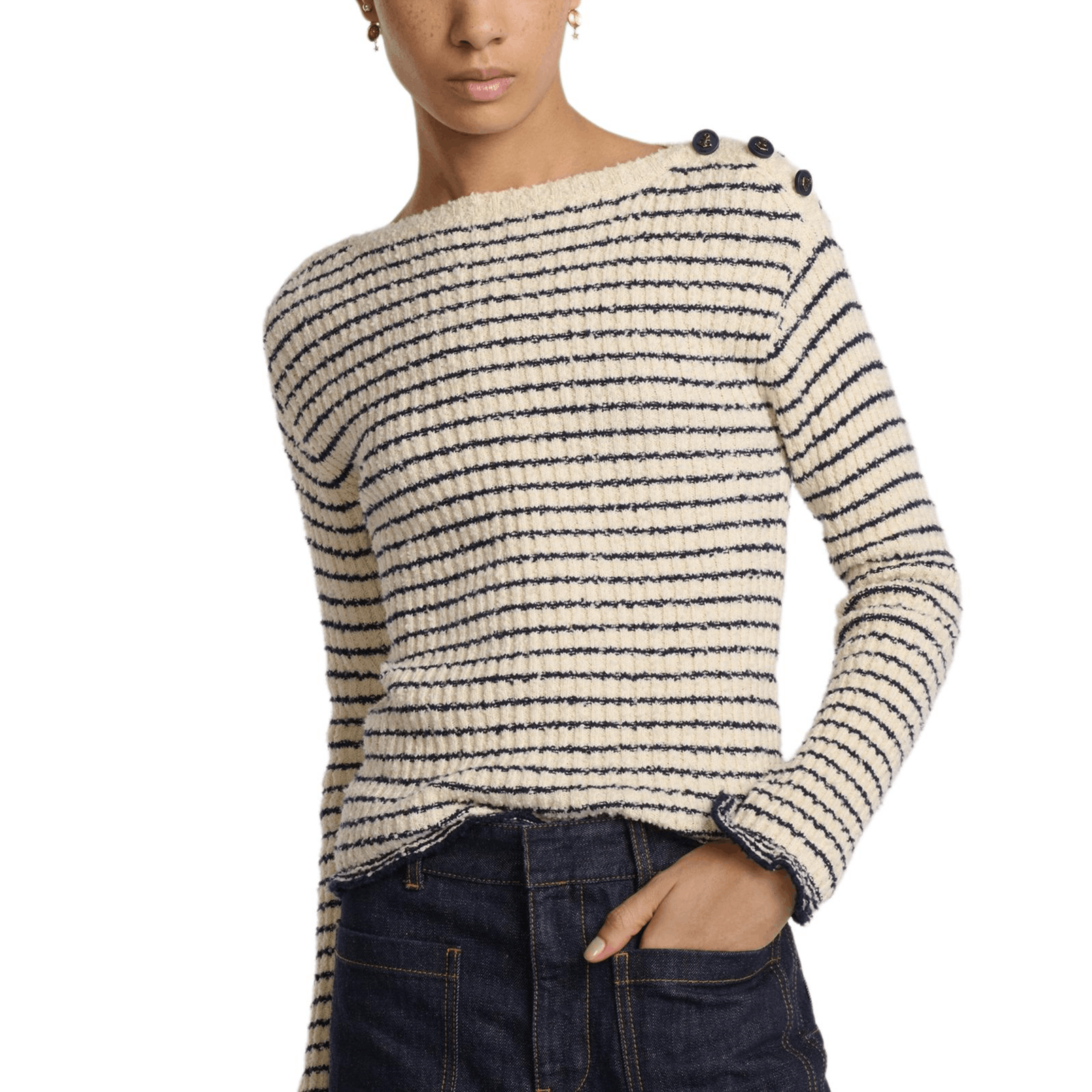 Dior Dior Striped Marine Sweater Size 36 Size XS / US 0-2 / IT 36-38 - 10 Thumbnail