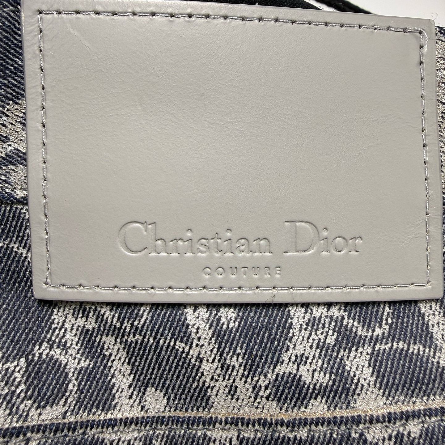 Dior Dior Oblique Denim Jeans Size 33 Size US 33 - 5 Thumbnail